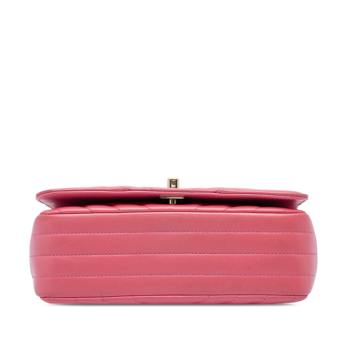 Chanel Mini Chevron Calfskin Statement Flap
