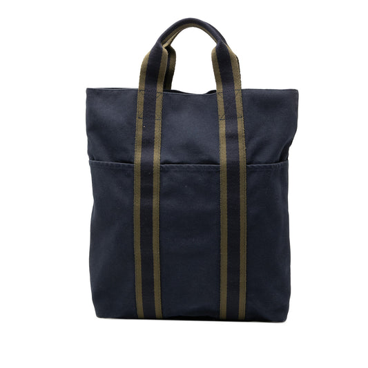 Hermès Toile Fourre Tout Cabas