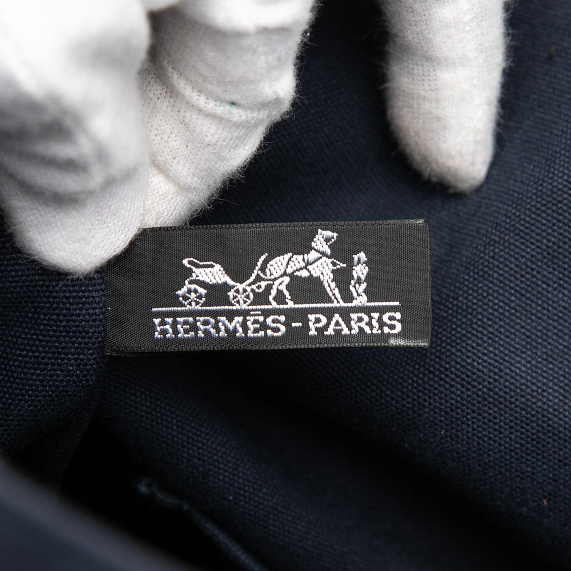 Hermès Toile Fourre Tout Cabas