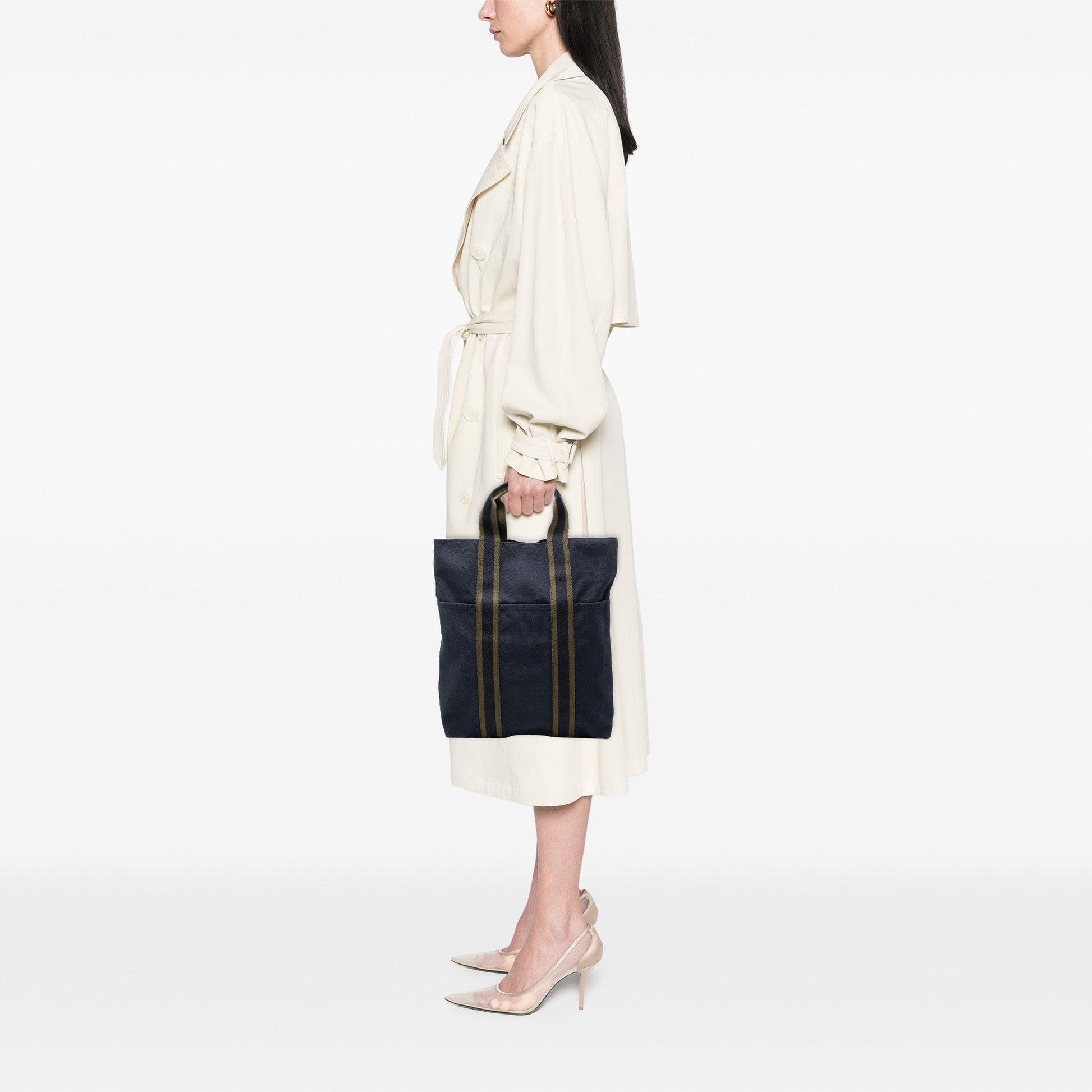 Hermès Toile Fourre Tout Cabas
