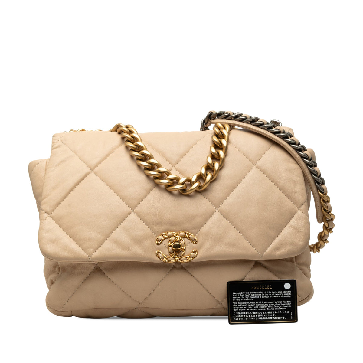 Chanel Maxi Lambskin 19 Flap