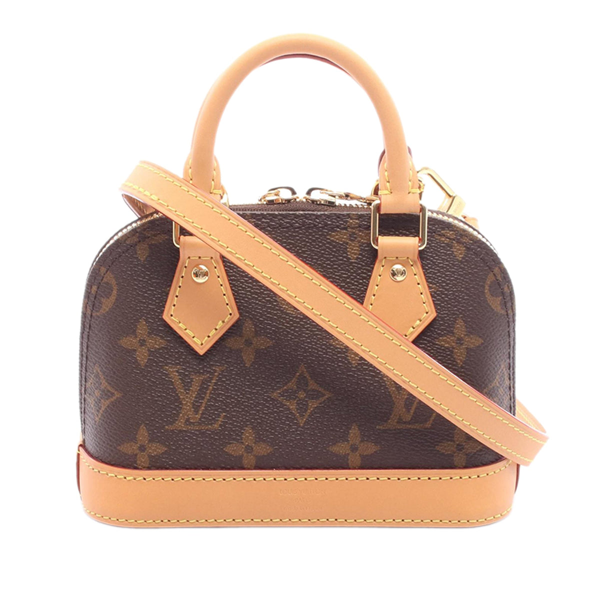 Louis Vuitton Monogram Nano Alma — Brown