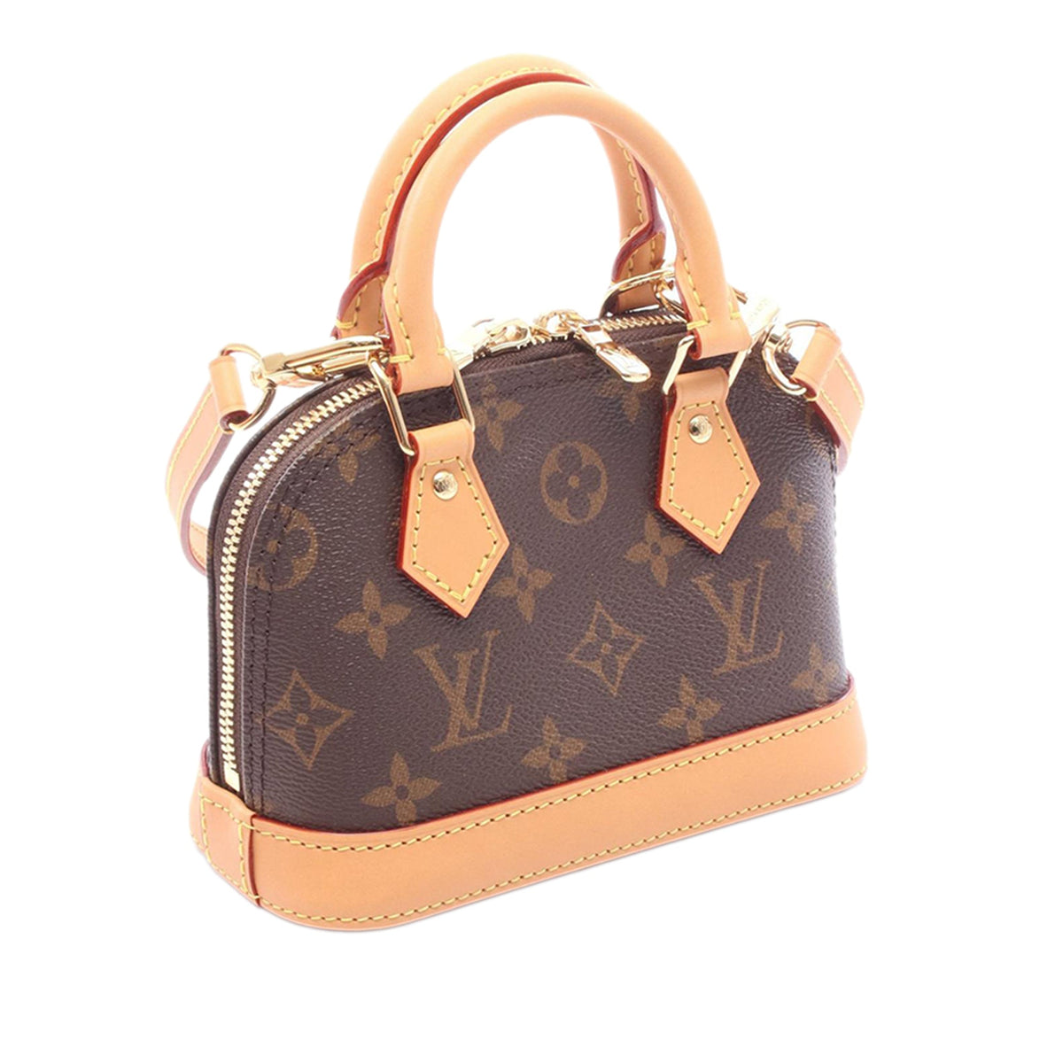 Louis Vuitton Monogram Nano Alma — Brown