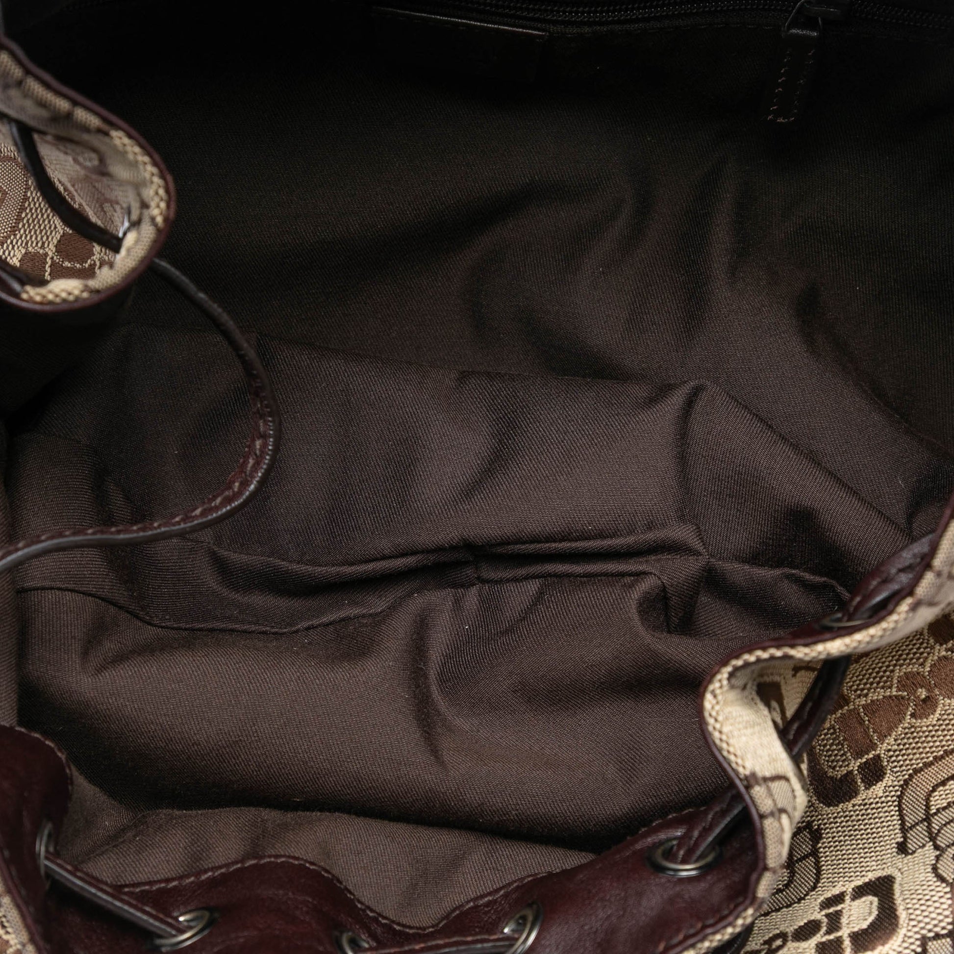 Gucci Horsebit Canvas Hobo
