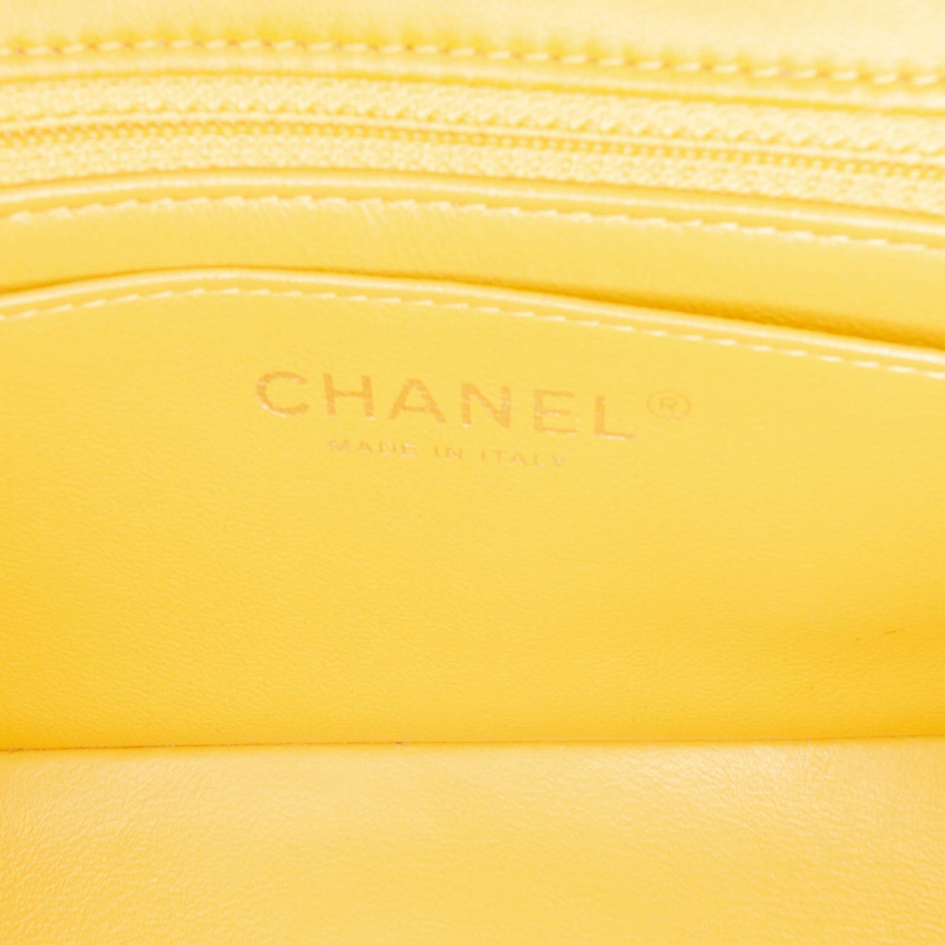 Chanel Mini Rectangular Classic Lambskin Single Flap