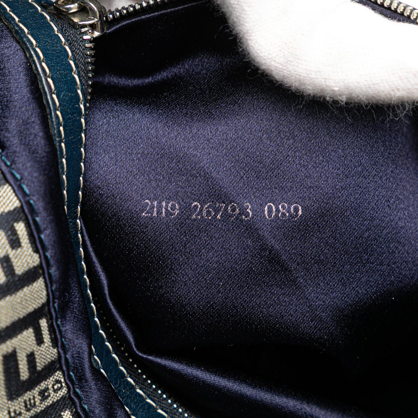 Fendi Small Zucchino Canvas Twins Tote