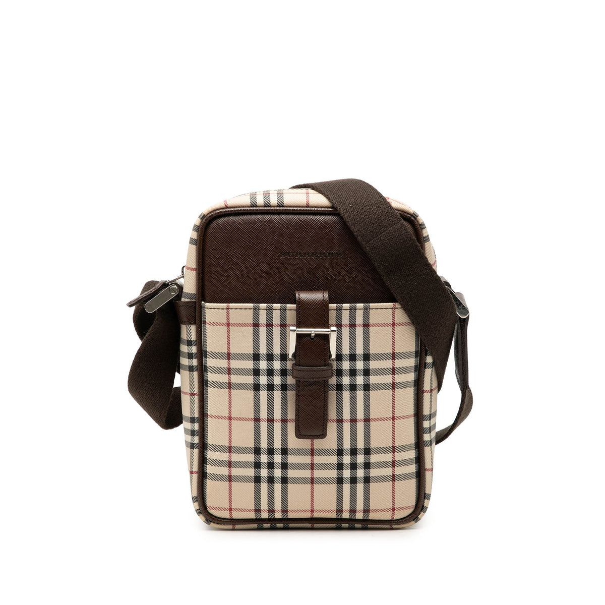 Burberry House Check Canvas Crossbody