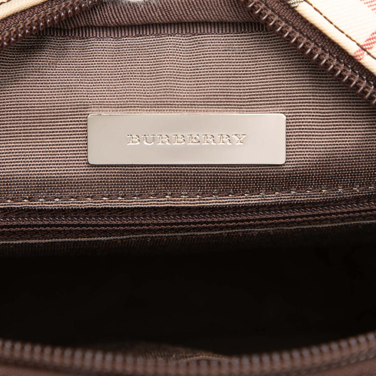 Burberry House Check Canvas Crossbody