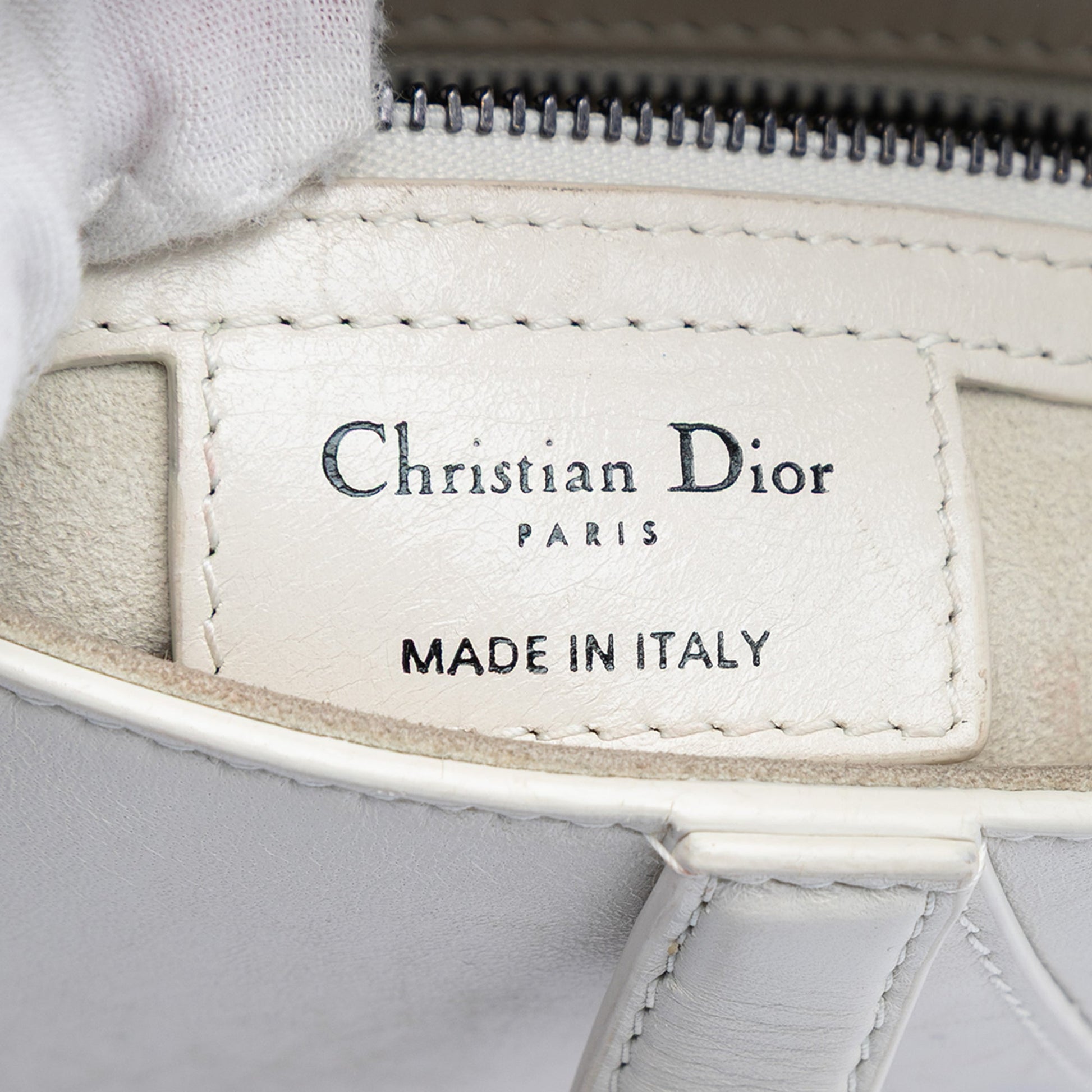 Studded Leather Saddle Bag