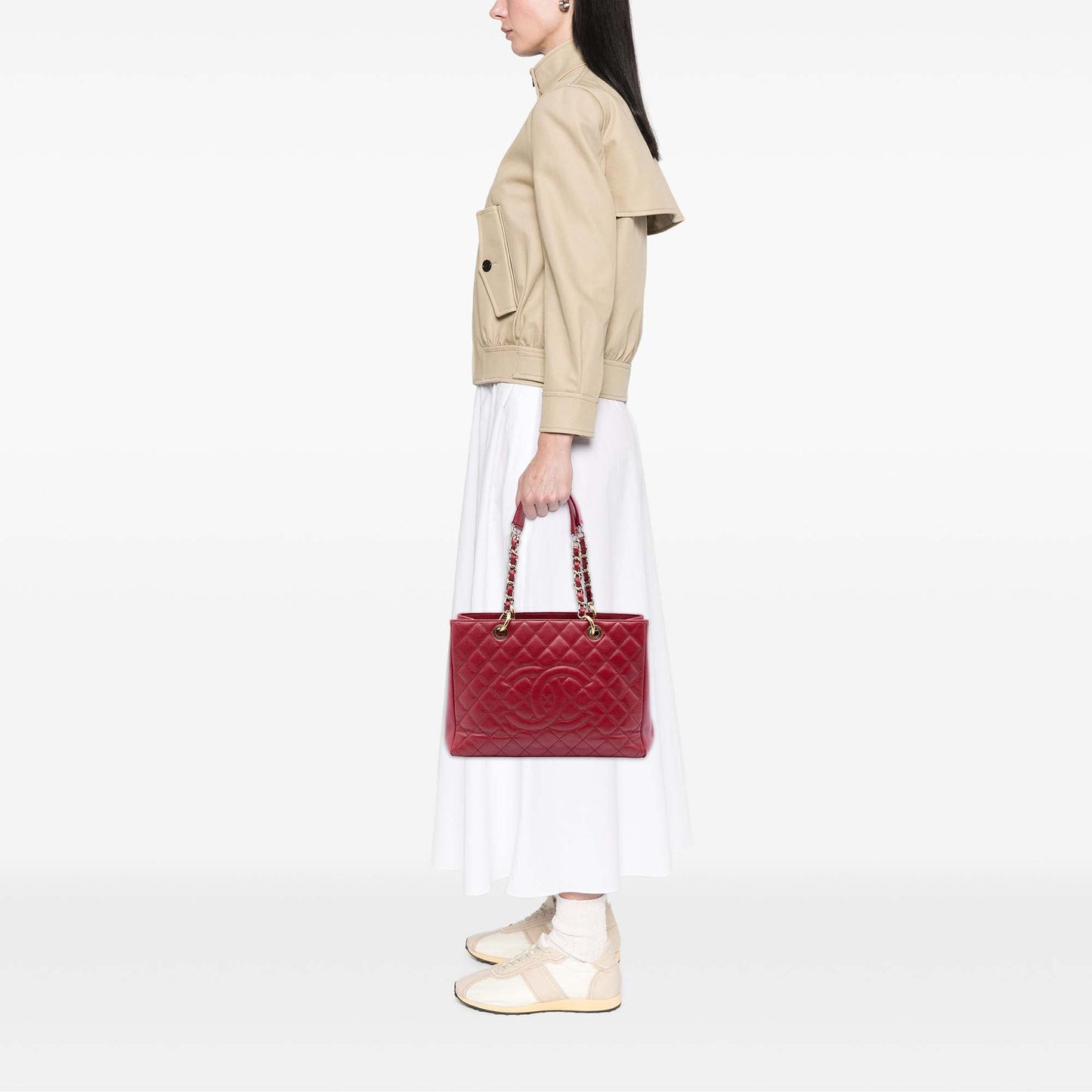 Chanel Caviar Grand Shopping Tote