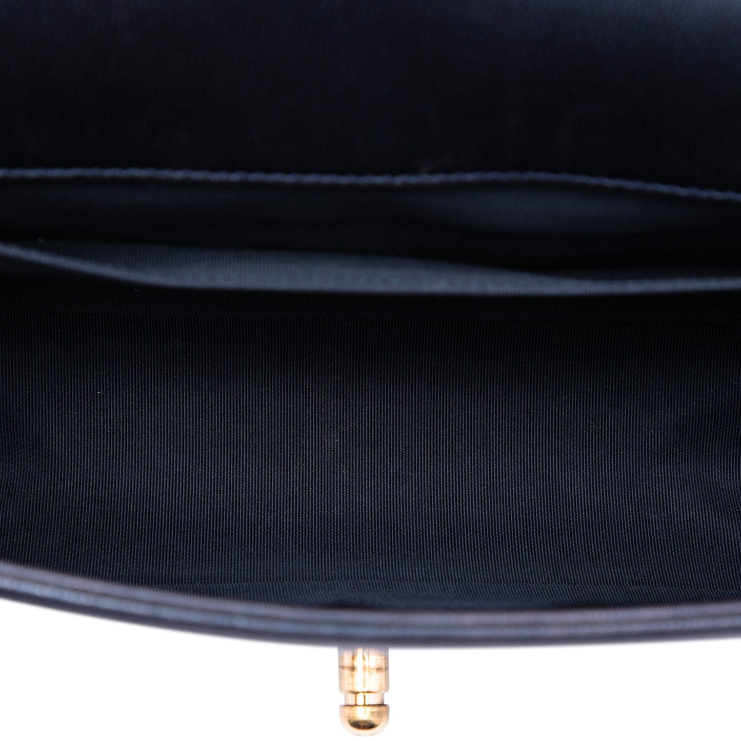 Chanel Old Medium Lambskin Embossed Cube Boy Flap