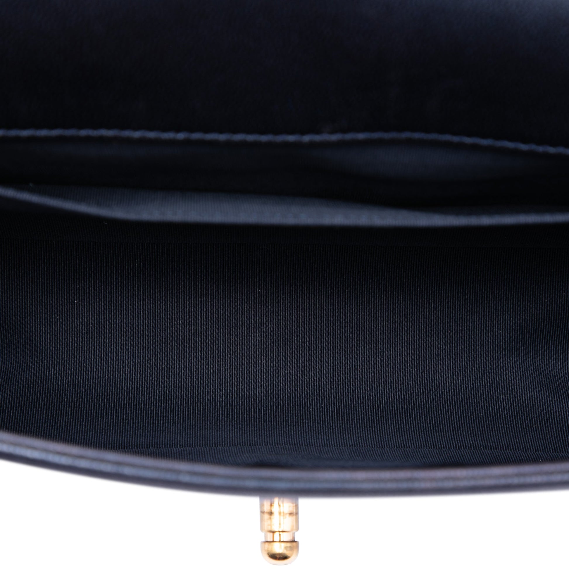 Chanel Old Medium Lambskin Embossed Cube Boy Flap