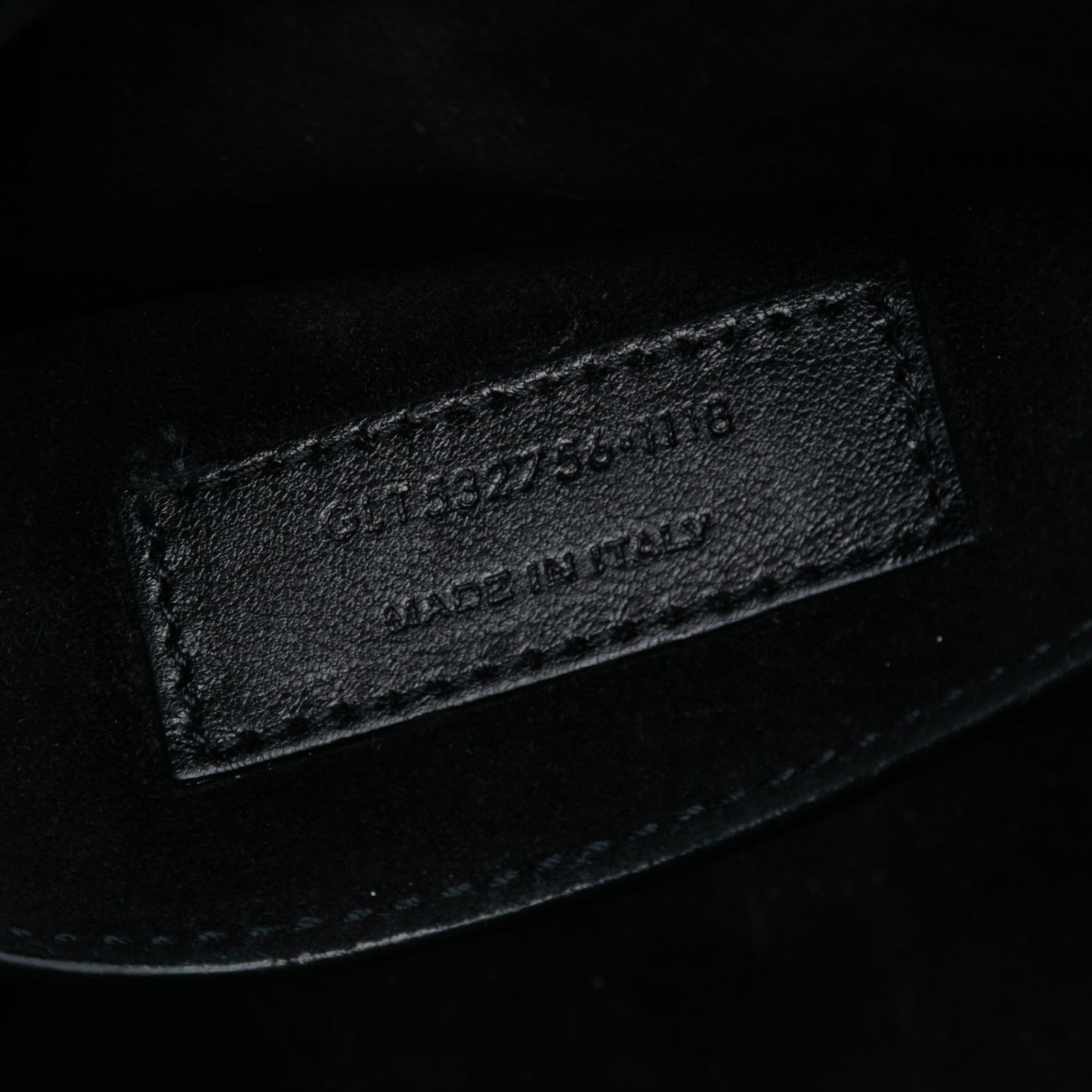 Saint Laurent Suede Monogram Book Bag