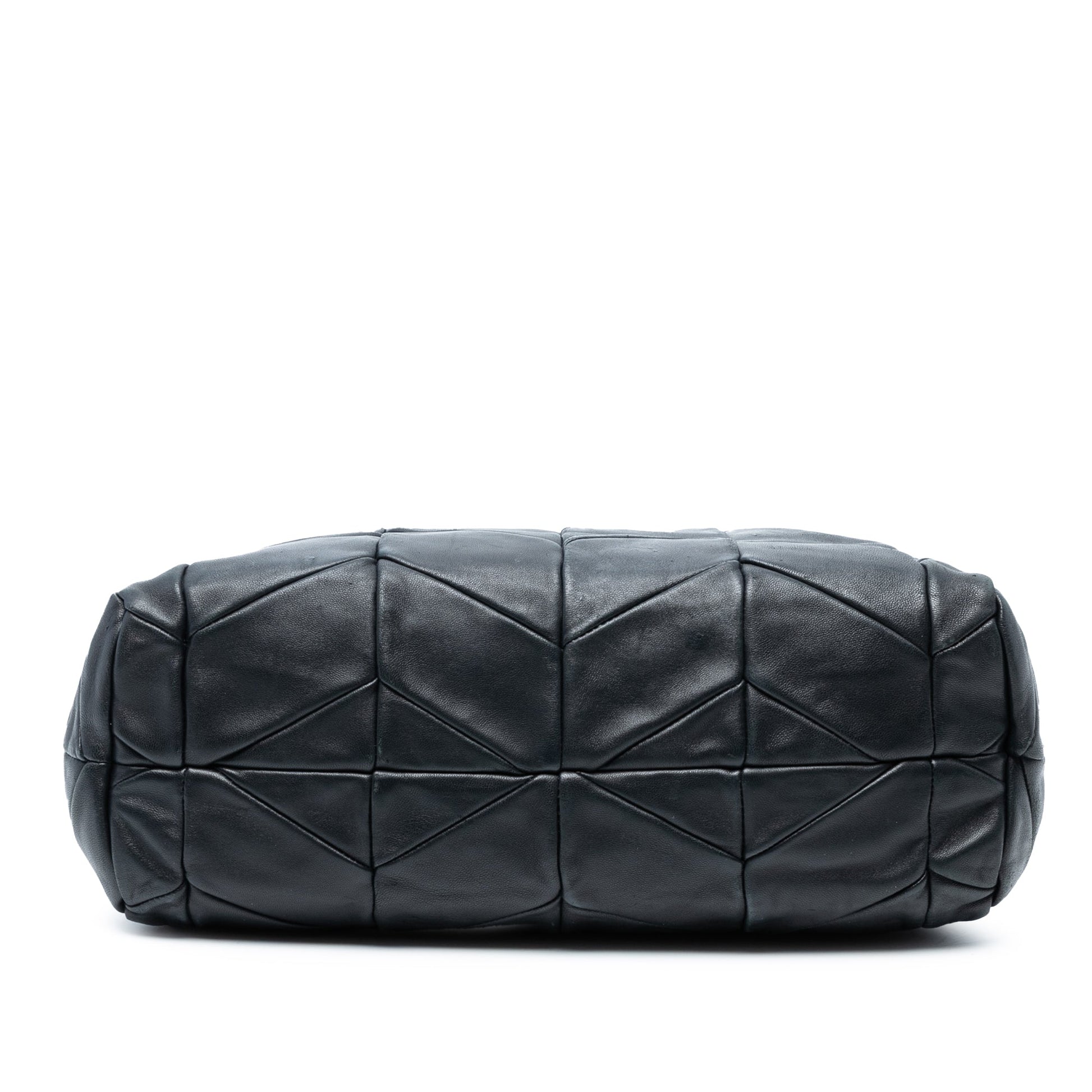 Miu Miu Quilted Nappa Plastic Chain Tote