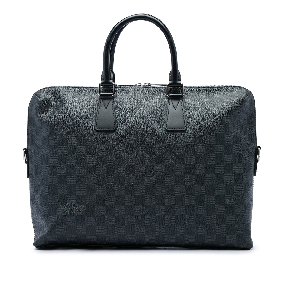Louis Vuitton Damier Graphite Porte Documents Jour — Black