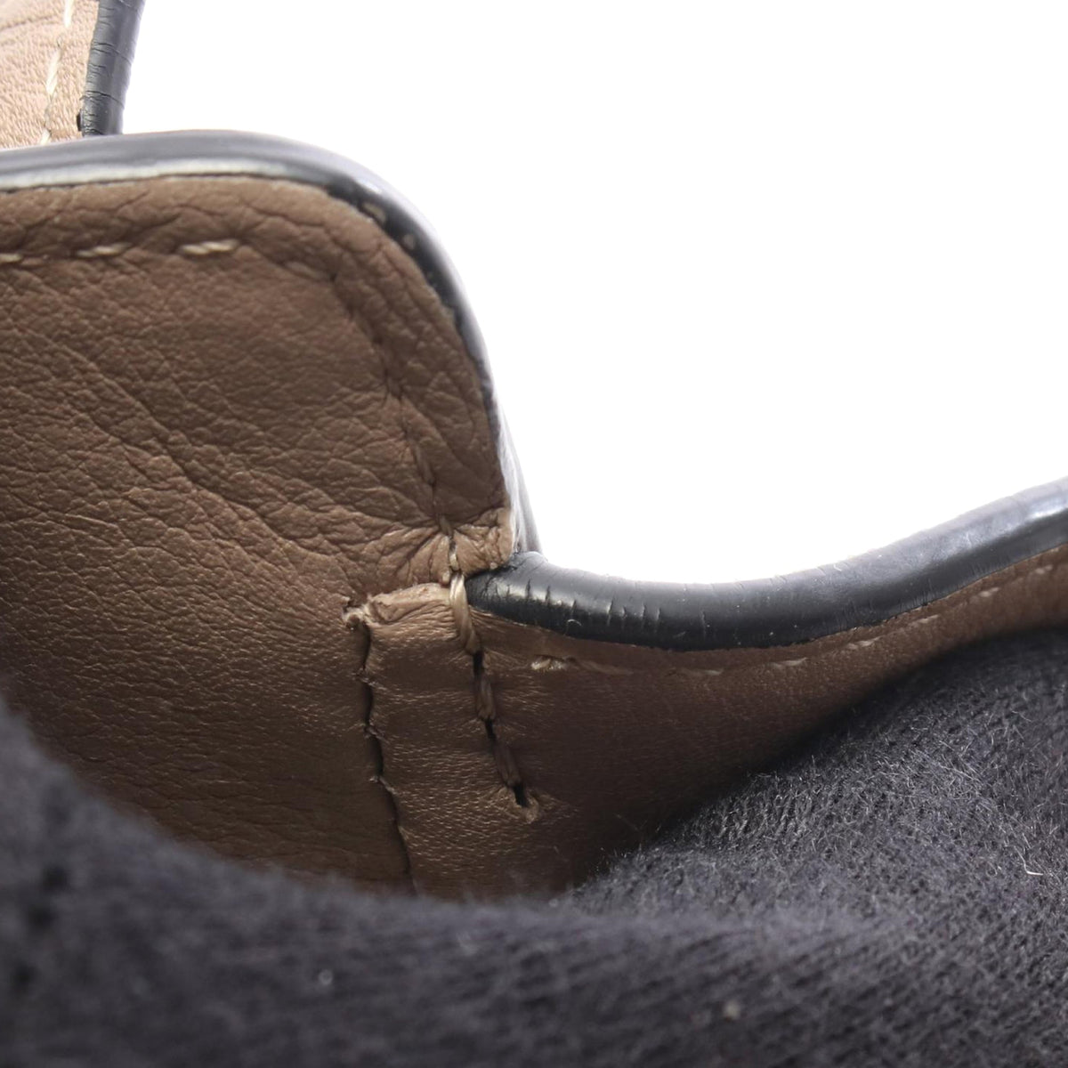 LOEWE Mini Grained Calfskin Drawstring Hammock Bag