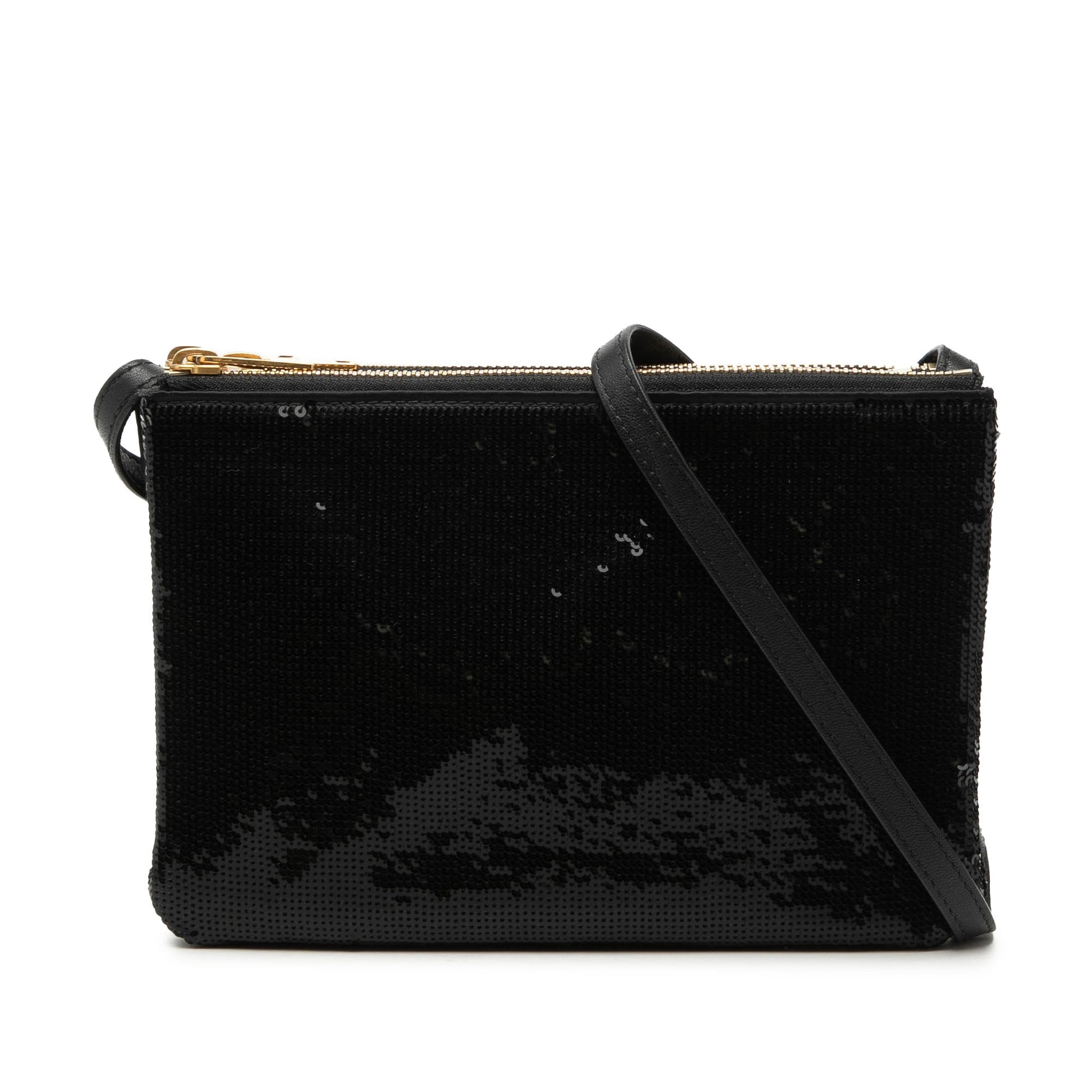 Celine Small Sequin Trio Crossbody