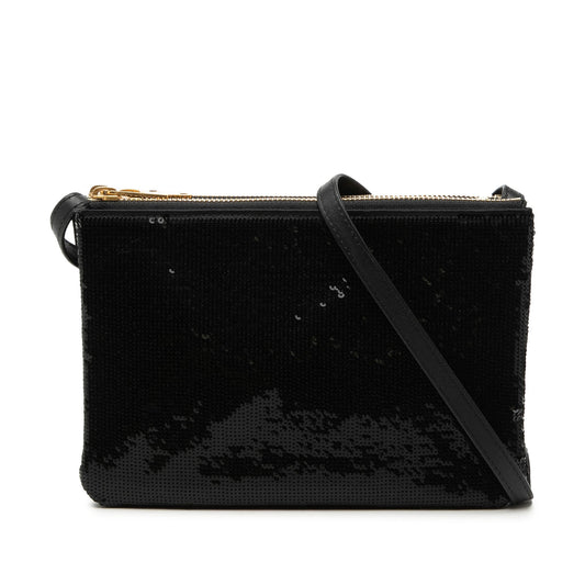 Celine Small Sequin Trio Crossbody