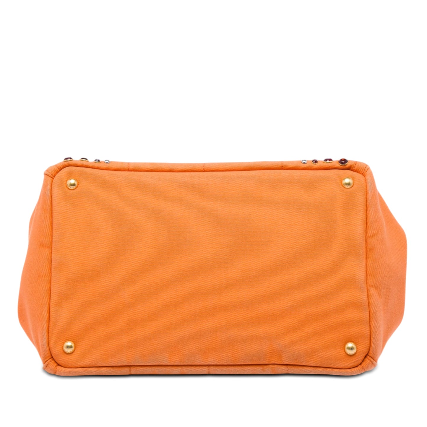 Prada Canvas Canapa Bijoux Satchel