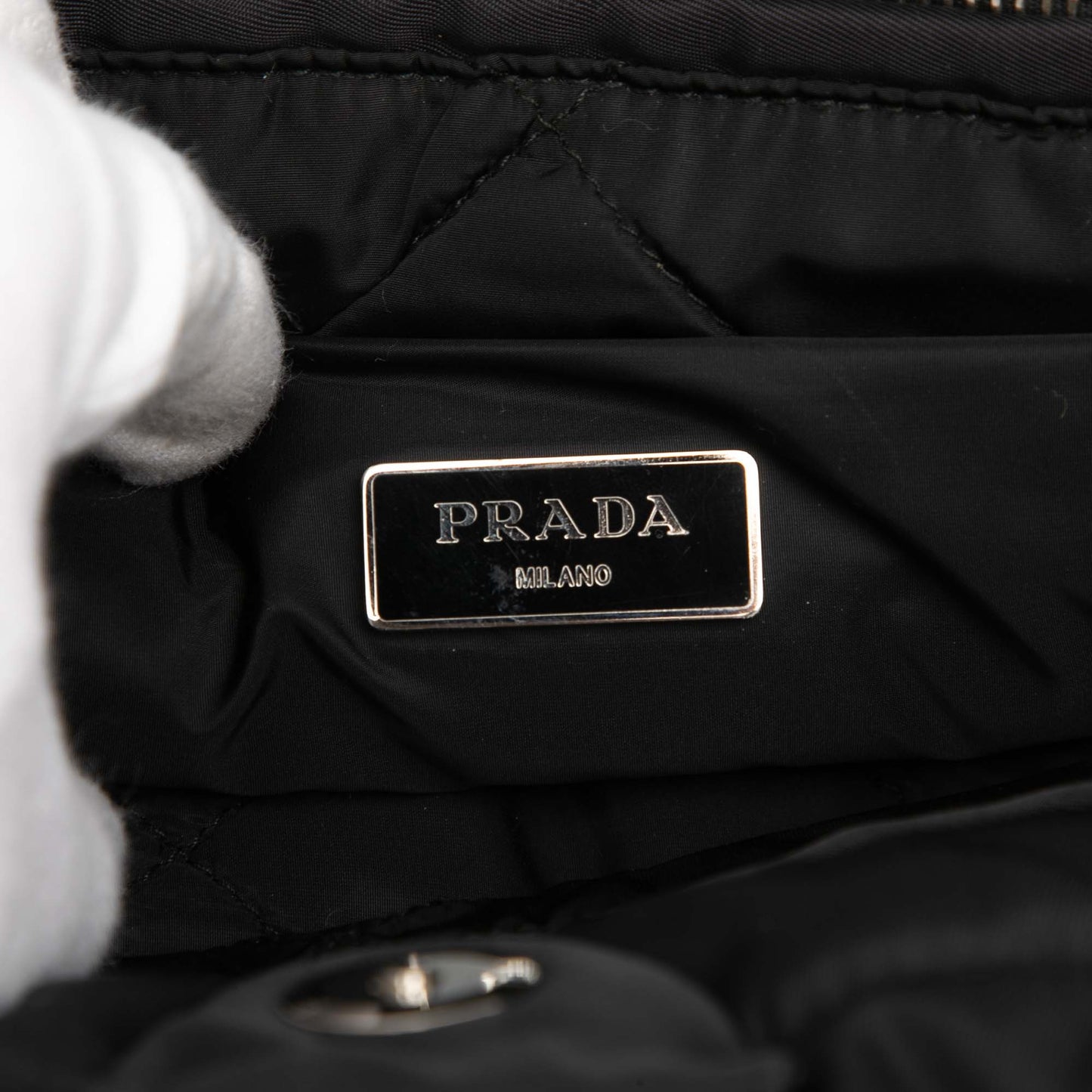 Prada Tessuto Bomber Tote