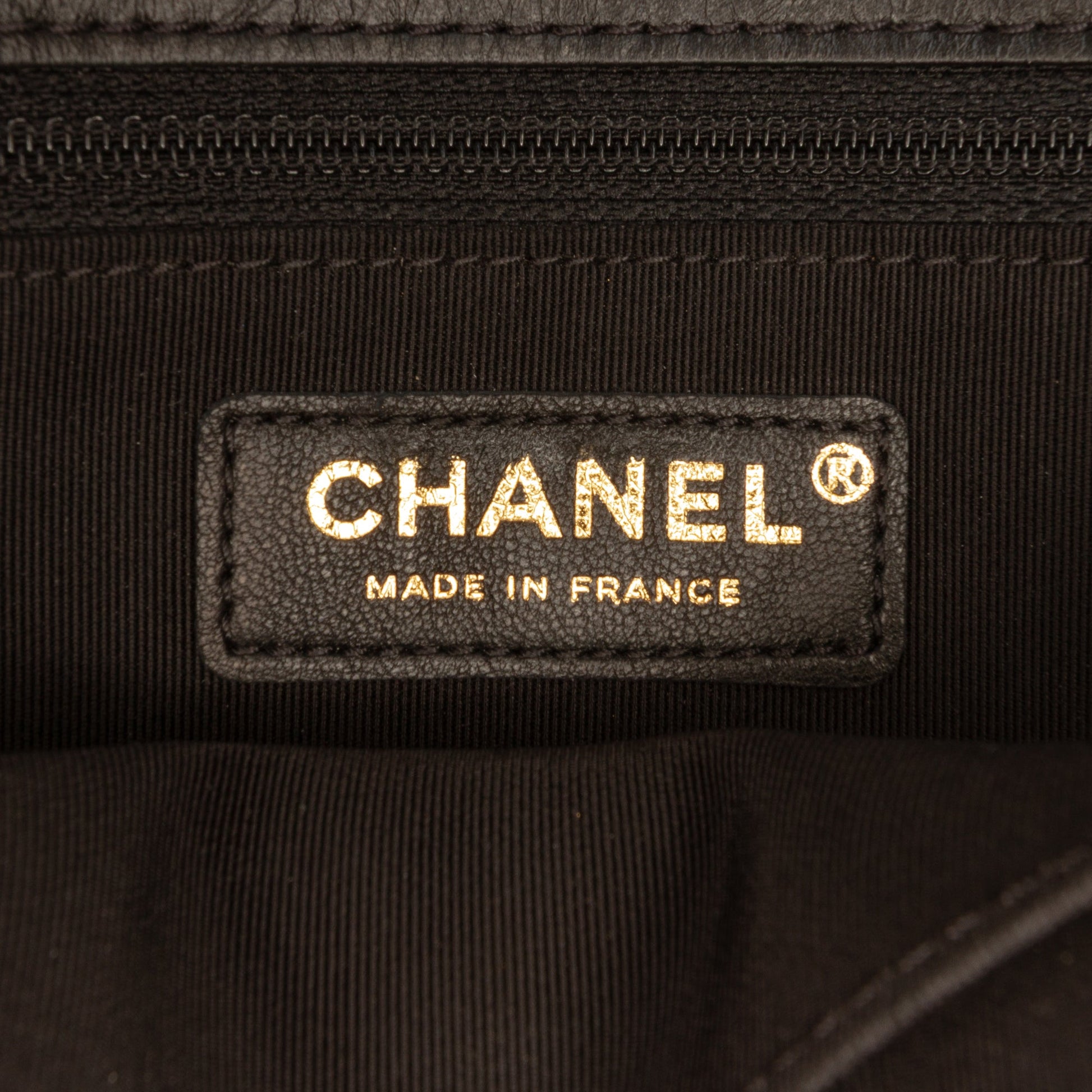Chanel Paris Hamburg Quilted Aged Calfskin Clutch
