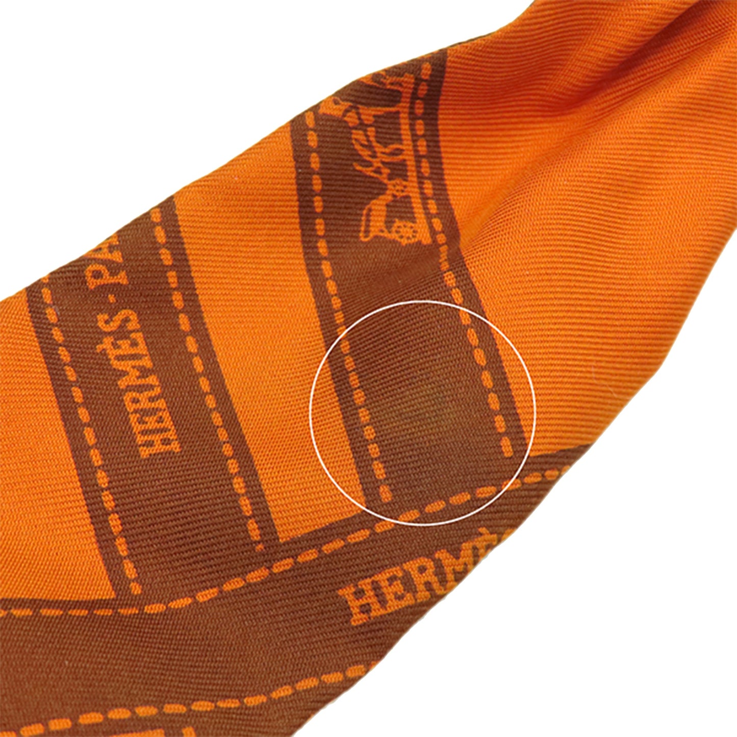 Hermès Swift and Silk Bolduc Twilly Garden Party 30