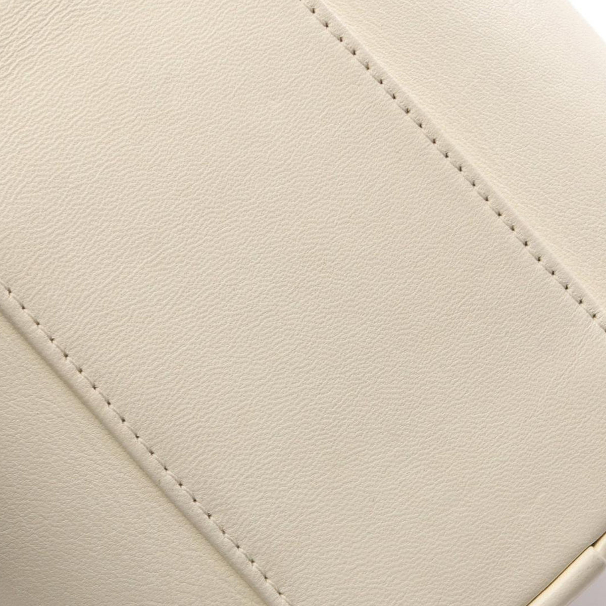 Chanel Lambskin CC Mania Vanity Case — White