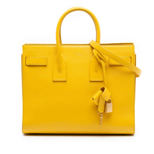 Small Leather Sac De Jour Satchel