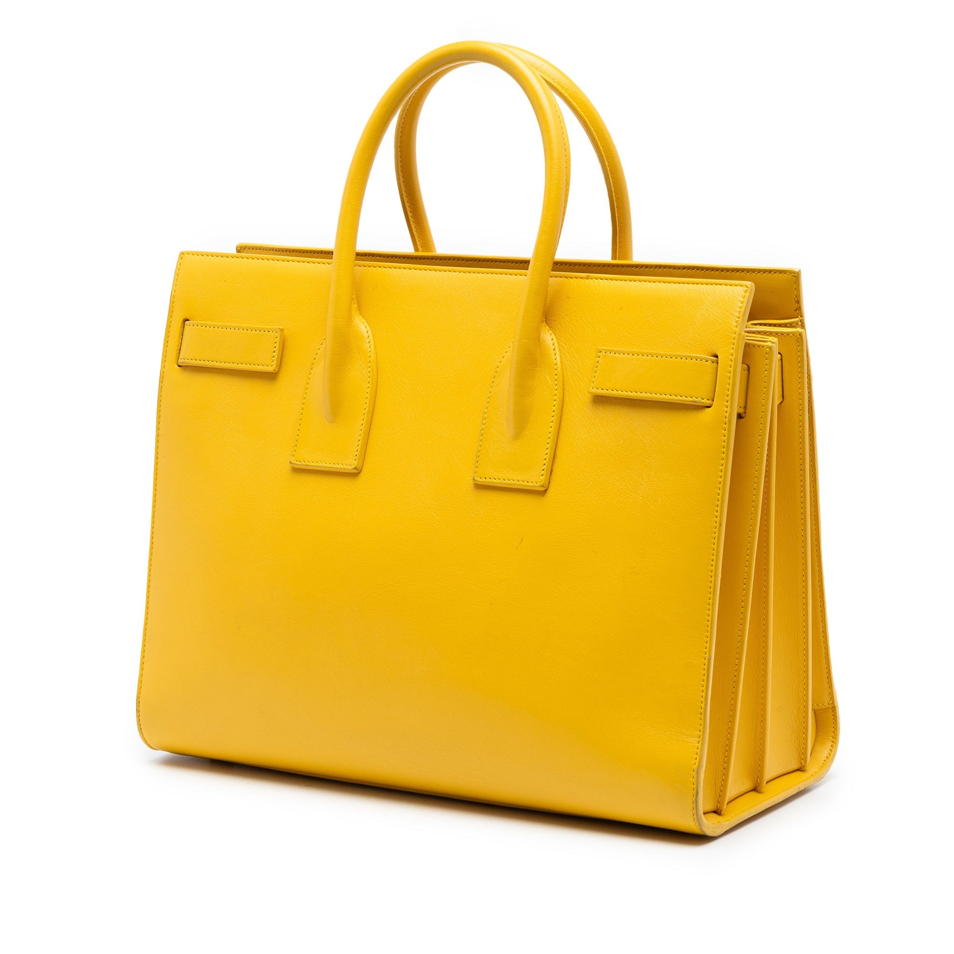 Small Leather Sac De Jour Satchel