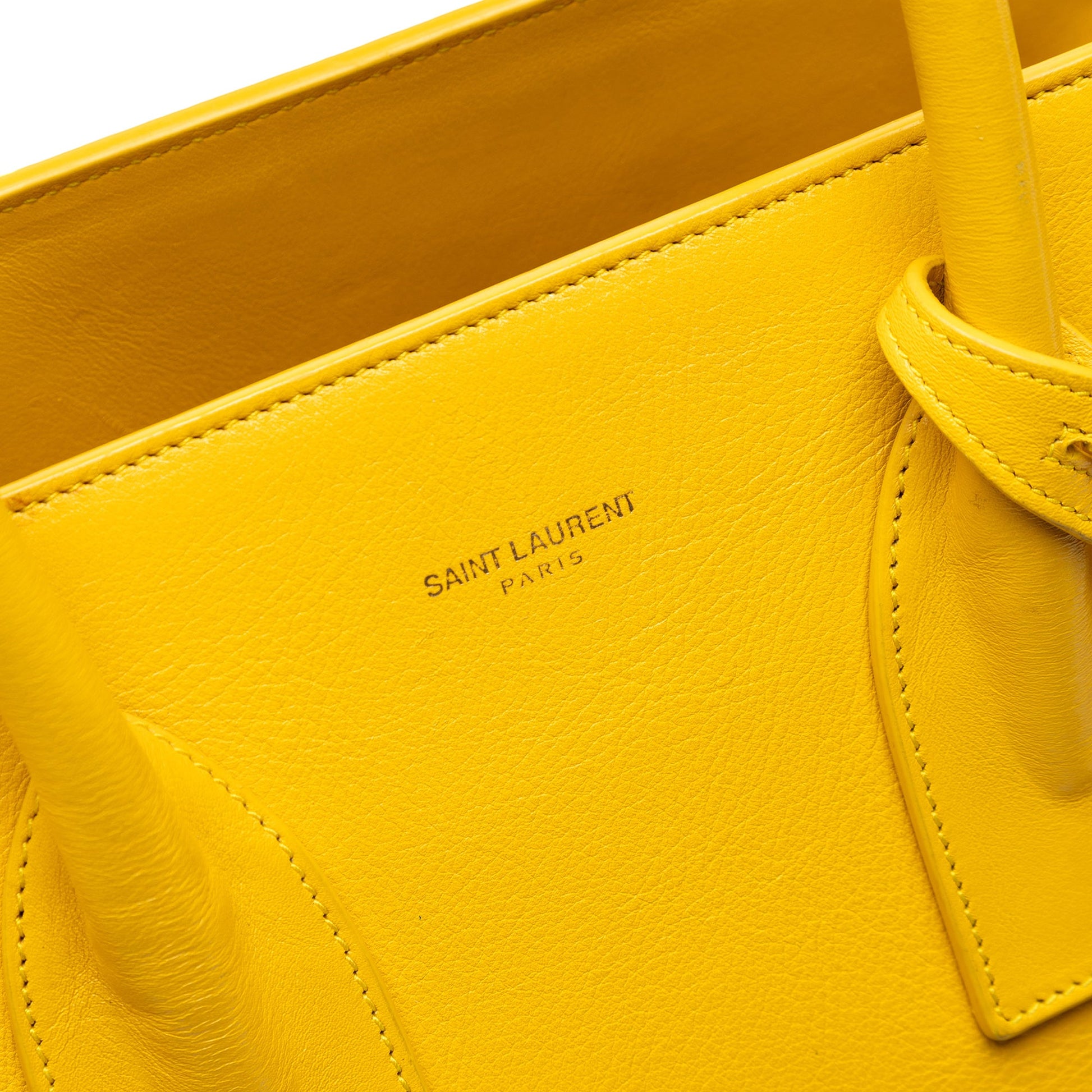 Small Leather Sac De Jour Satchel
