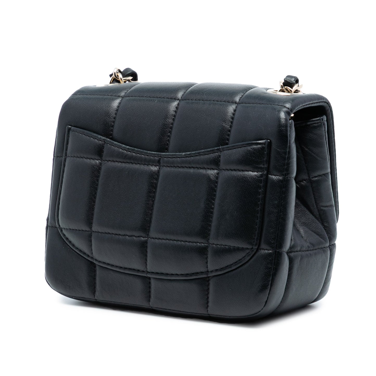 Chanel Mini Square Lambskin Resin Crystal Monacoco Flap
