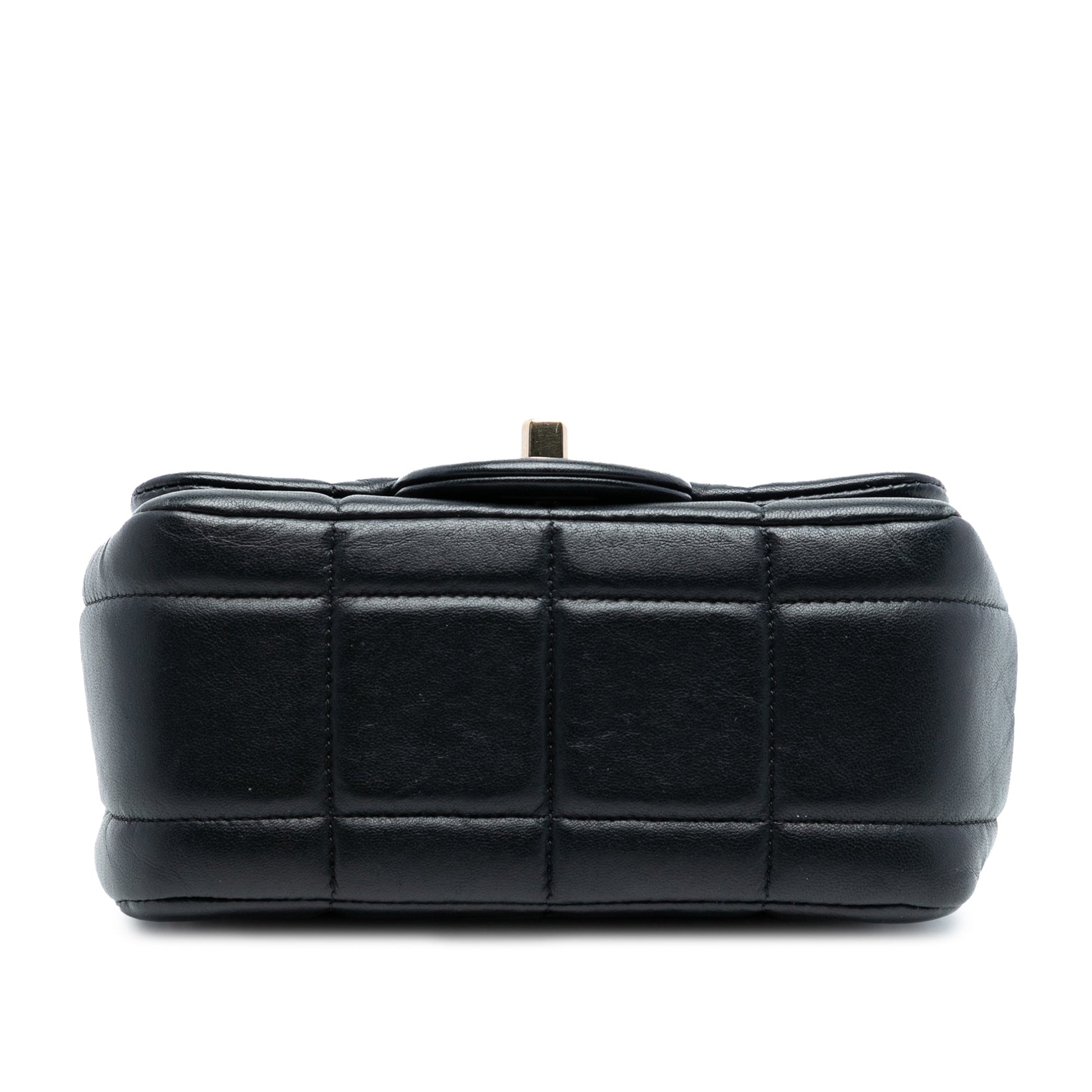 Chanel Mini Square Lambskin Resin Crystal Monacoco Flap