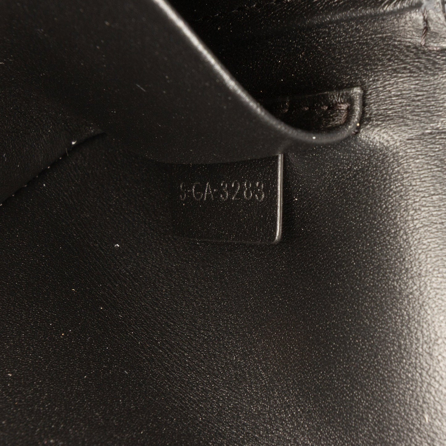 Celine Shiny Calfskin Triomphe Claude Shoulder Bag