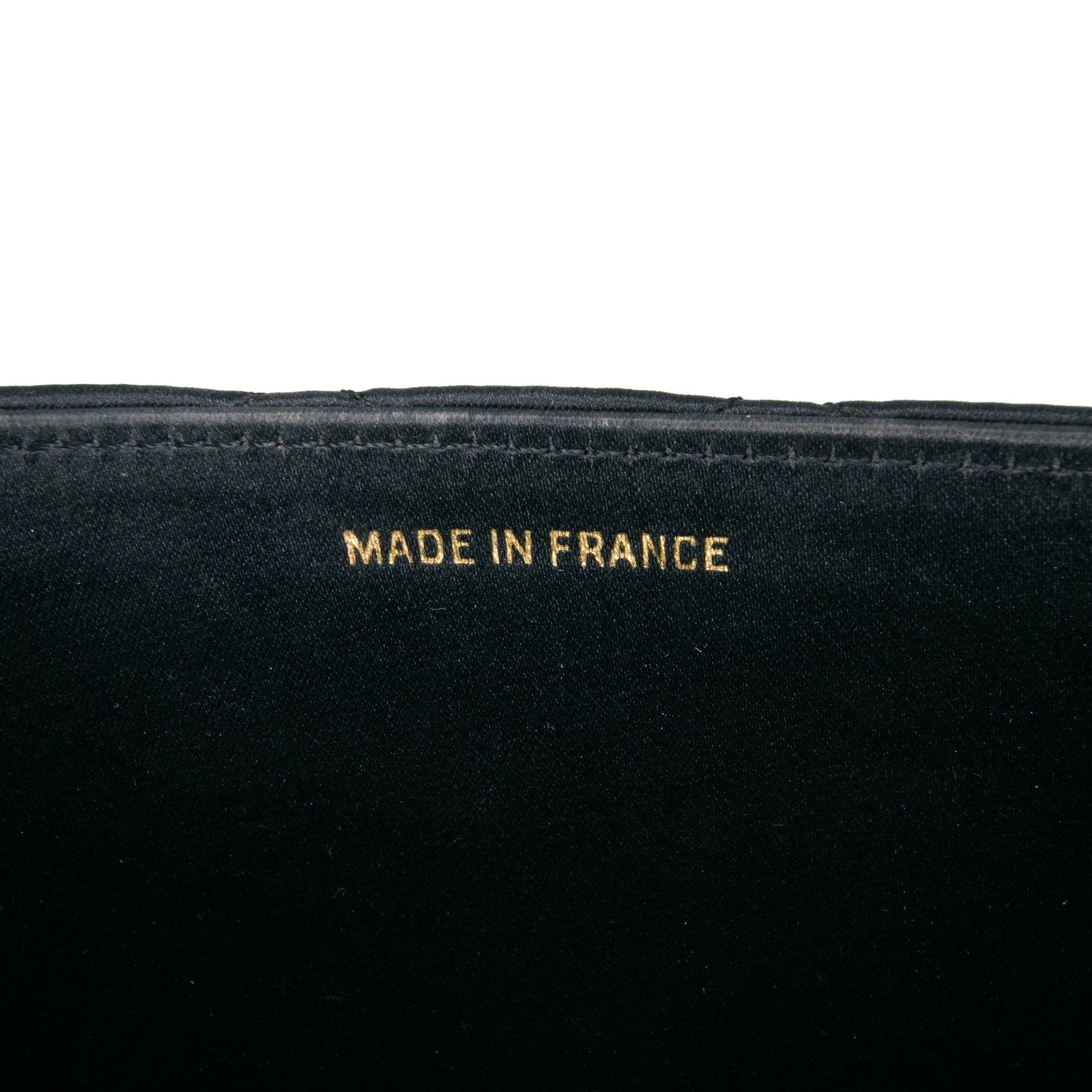 Chanel Mini Square Quilted Satin Single Flap