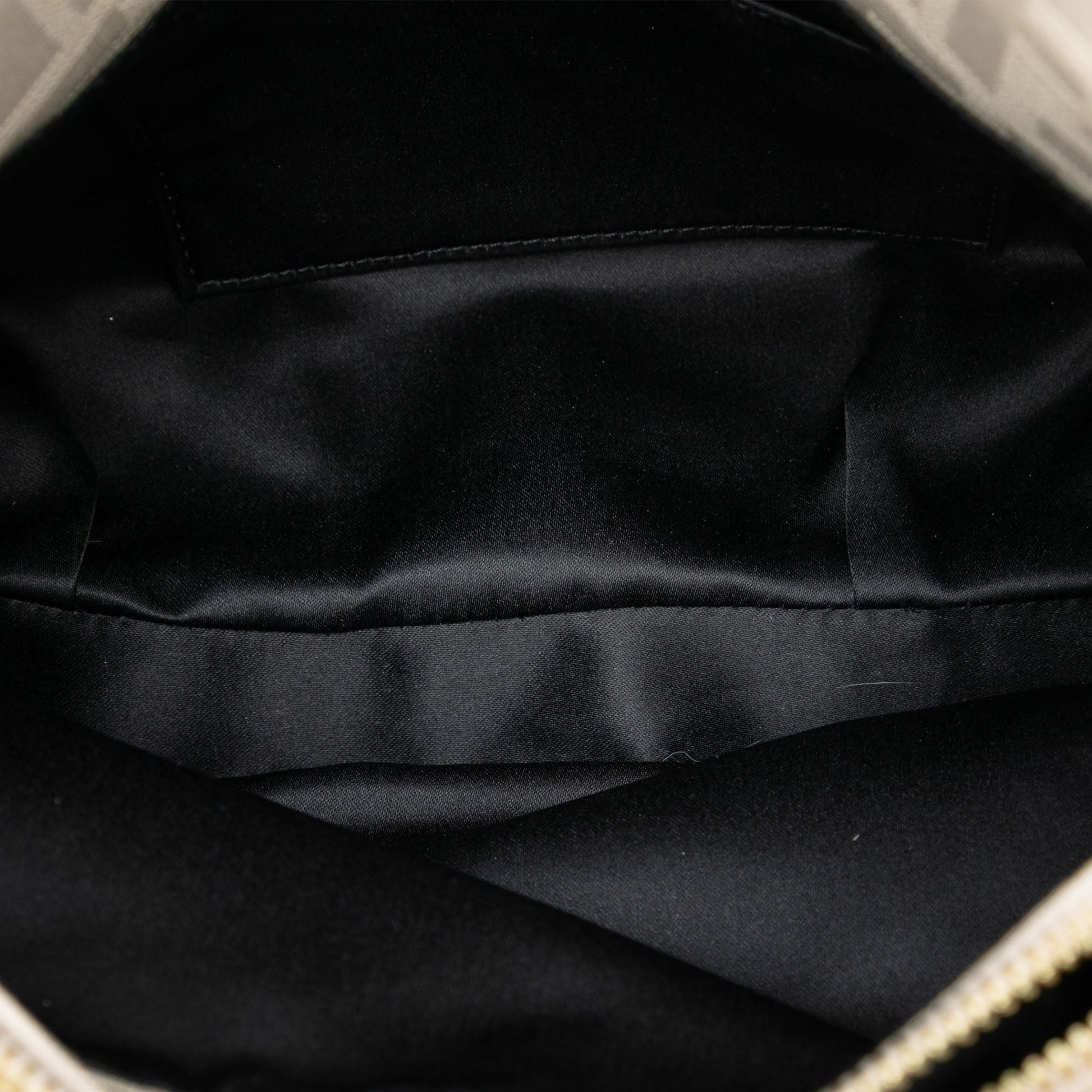 Fendi Small Zucca Canvas Mia Chain Tote