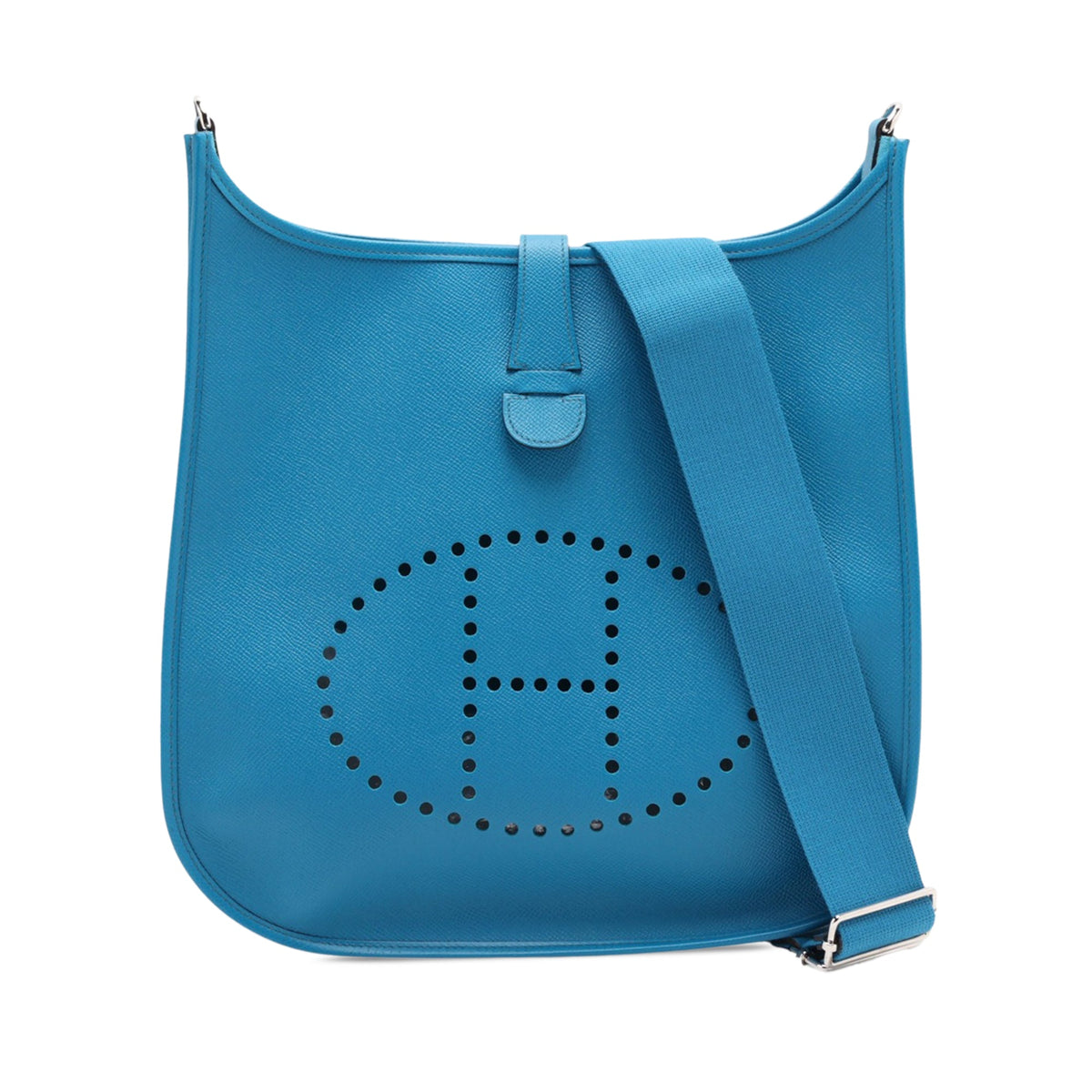 Hermès Clemence Evelyne II GM — Blue