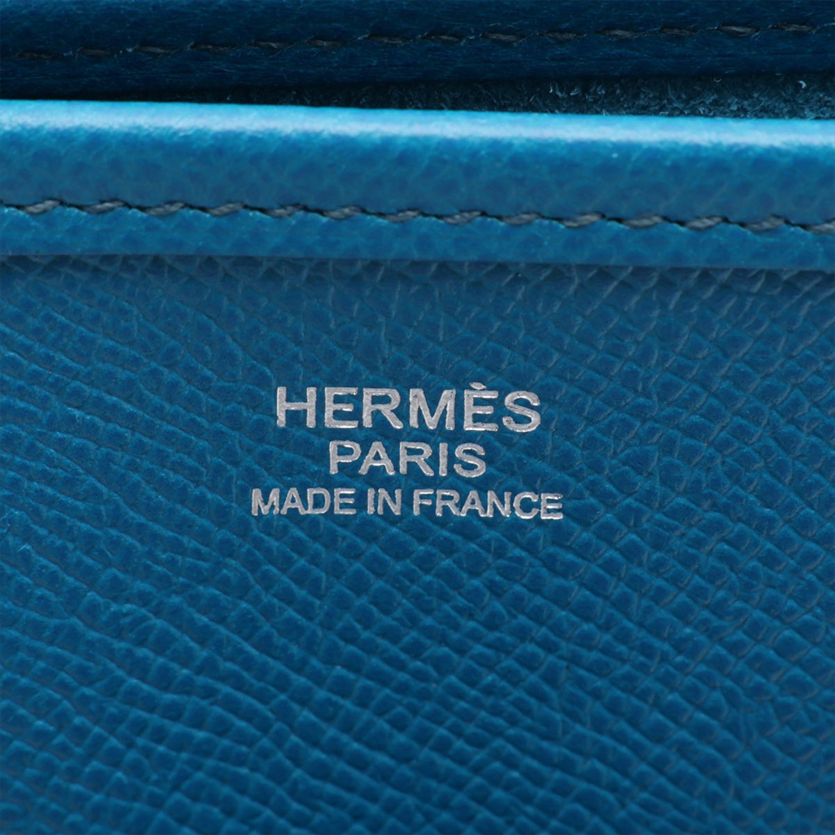 Hermès Clemence Evelyne II GM — Blue