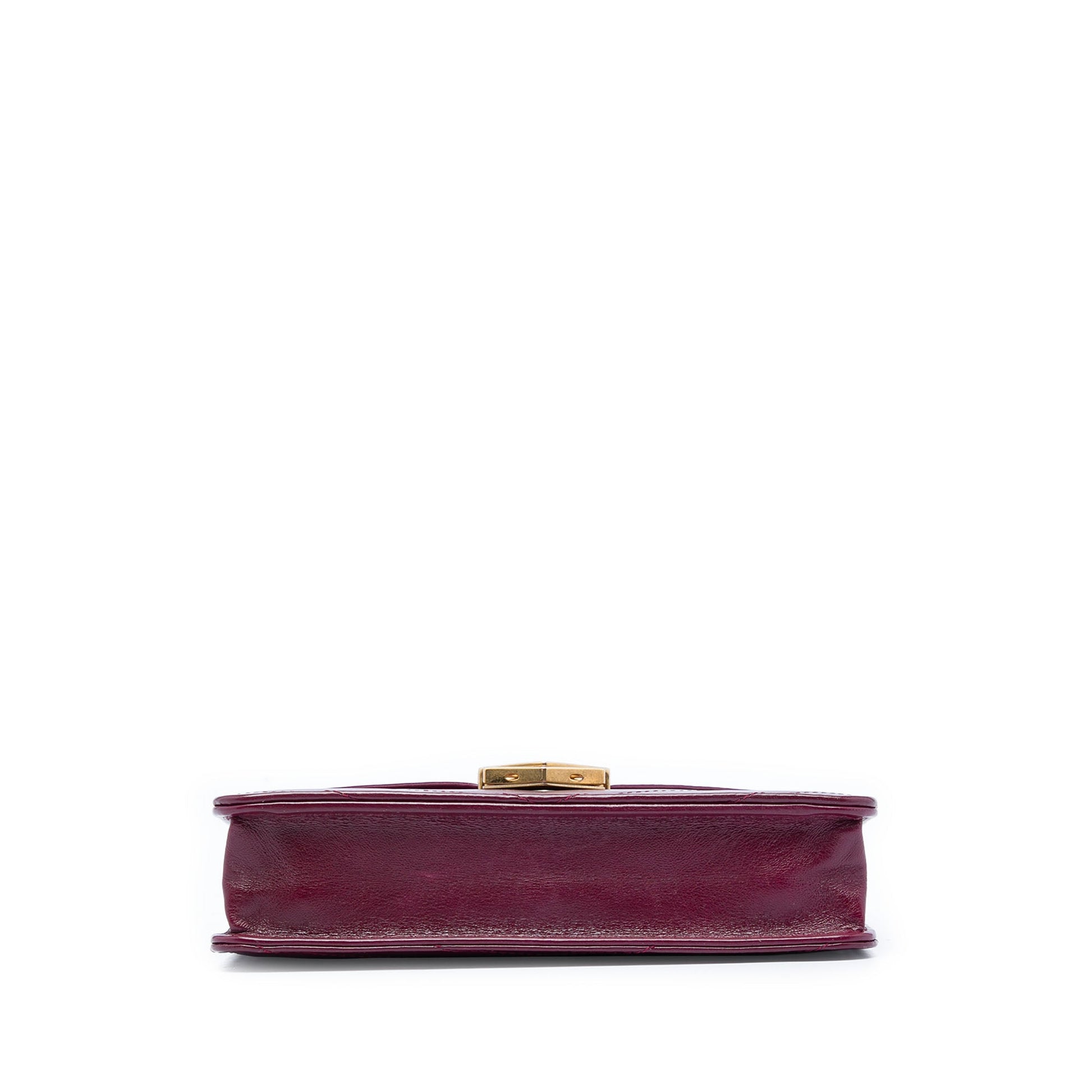 Chanel Chevron Calfskin Medal Wallet On Chain