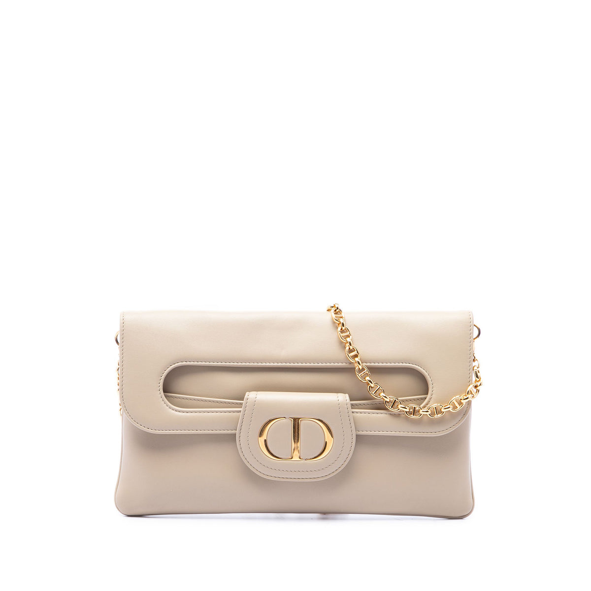 Dior Medium Calfskin DiorDouble Chain Bag