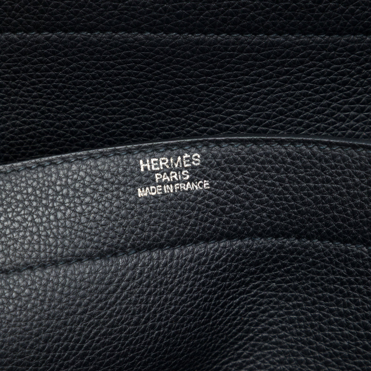Hermès Togo Sac a Depeches 41 — Black