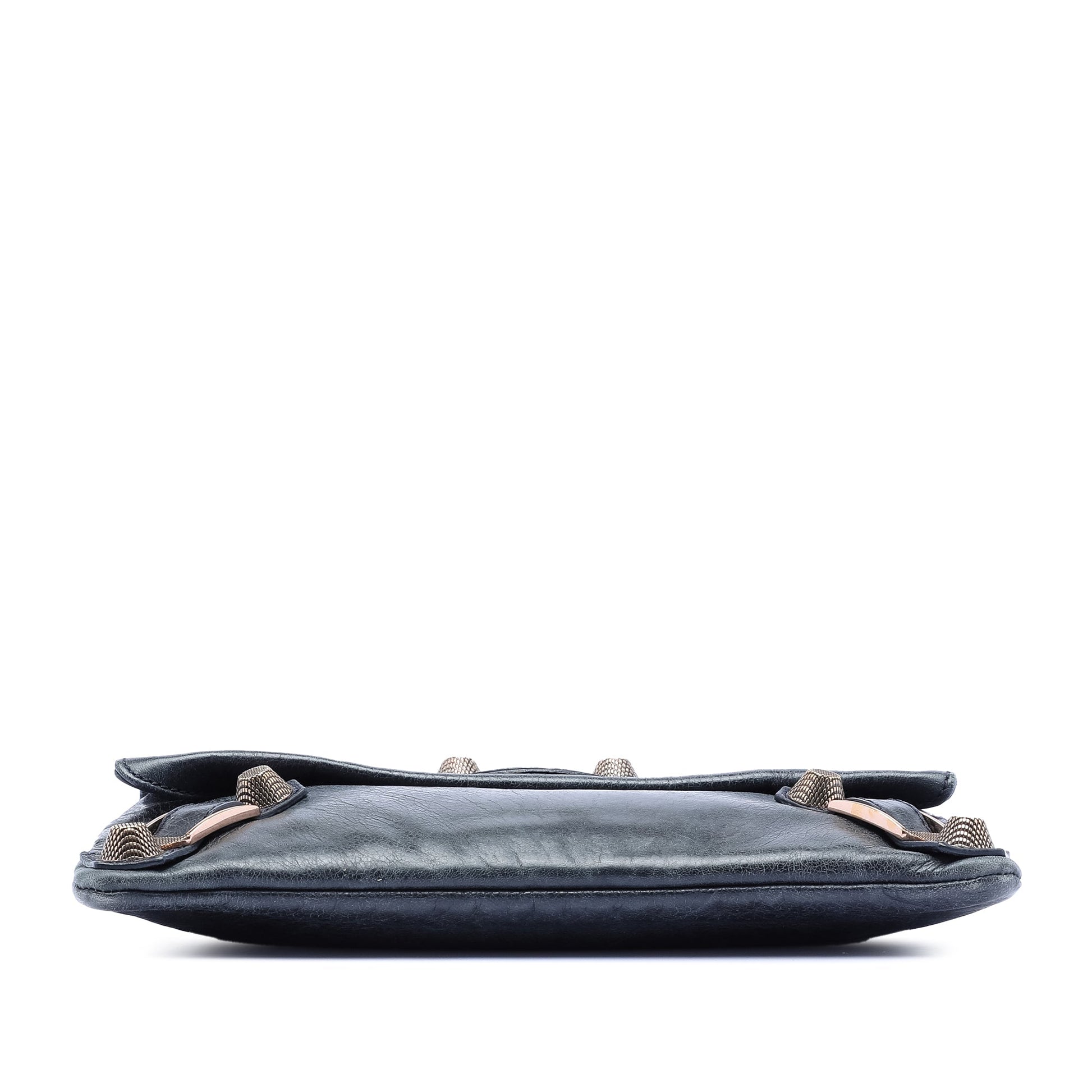 Balenciaga Lambskin Motocross Giant 21 Envelope Clutch