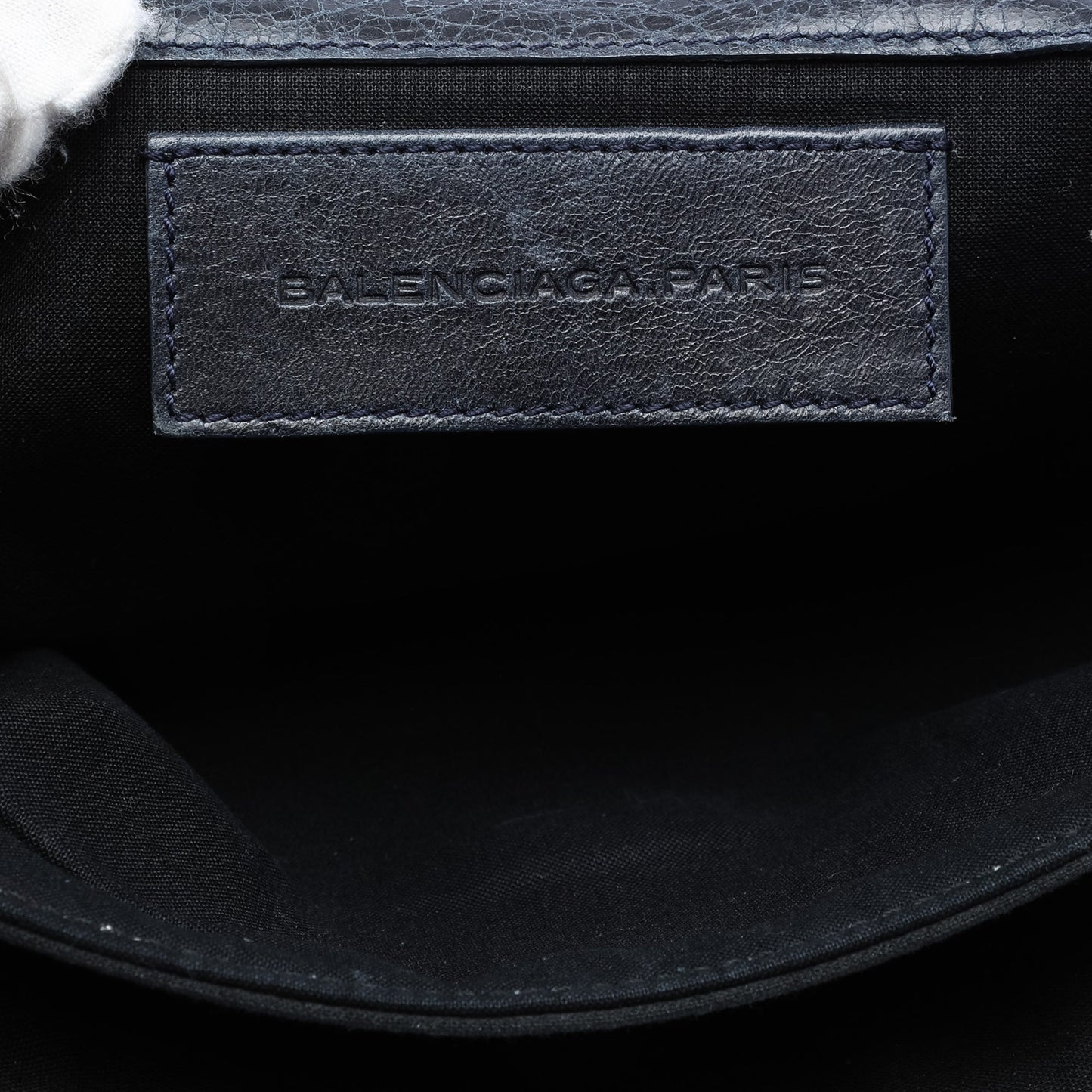 Balenciaga Lambskin Motocross Giant 21 Envelope Clutch
