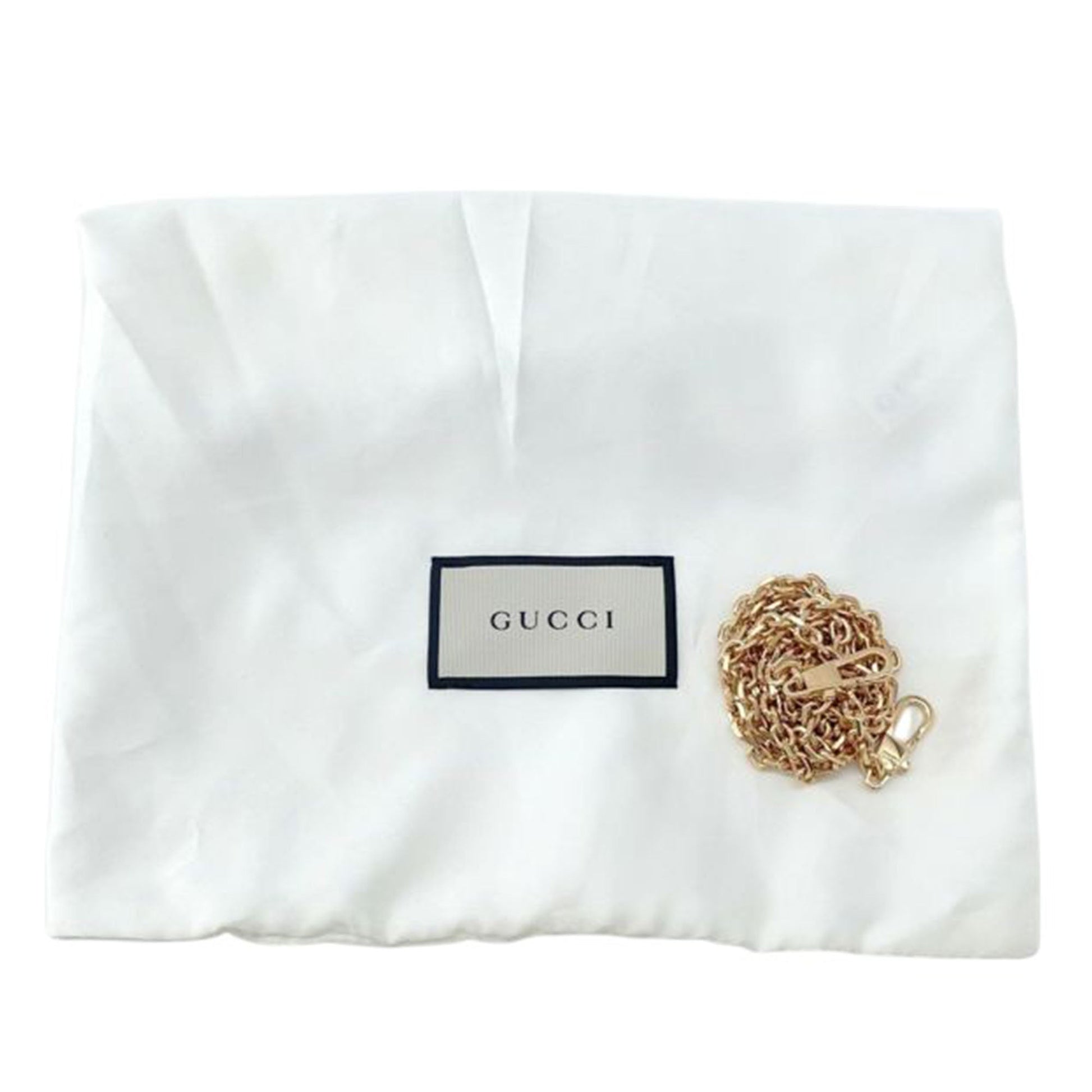 Gucci Mini Dollar Calfskin Bamboo Marina Bucket Bag