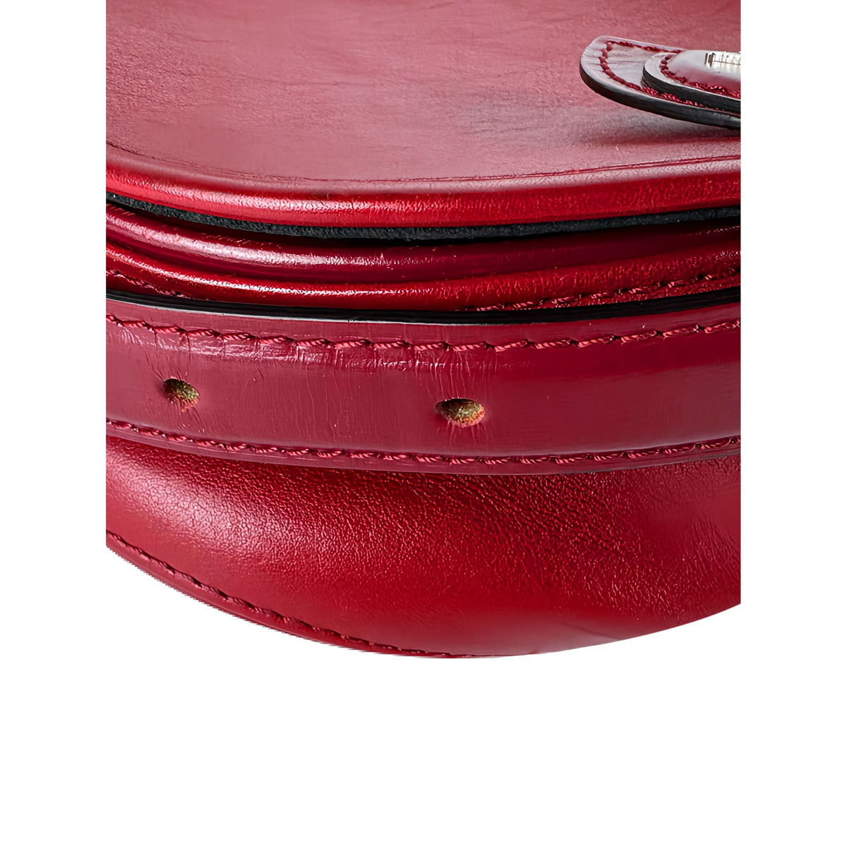 Louis Vuitton Calfskin Tambourin — Red