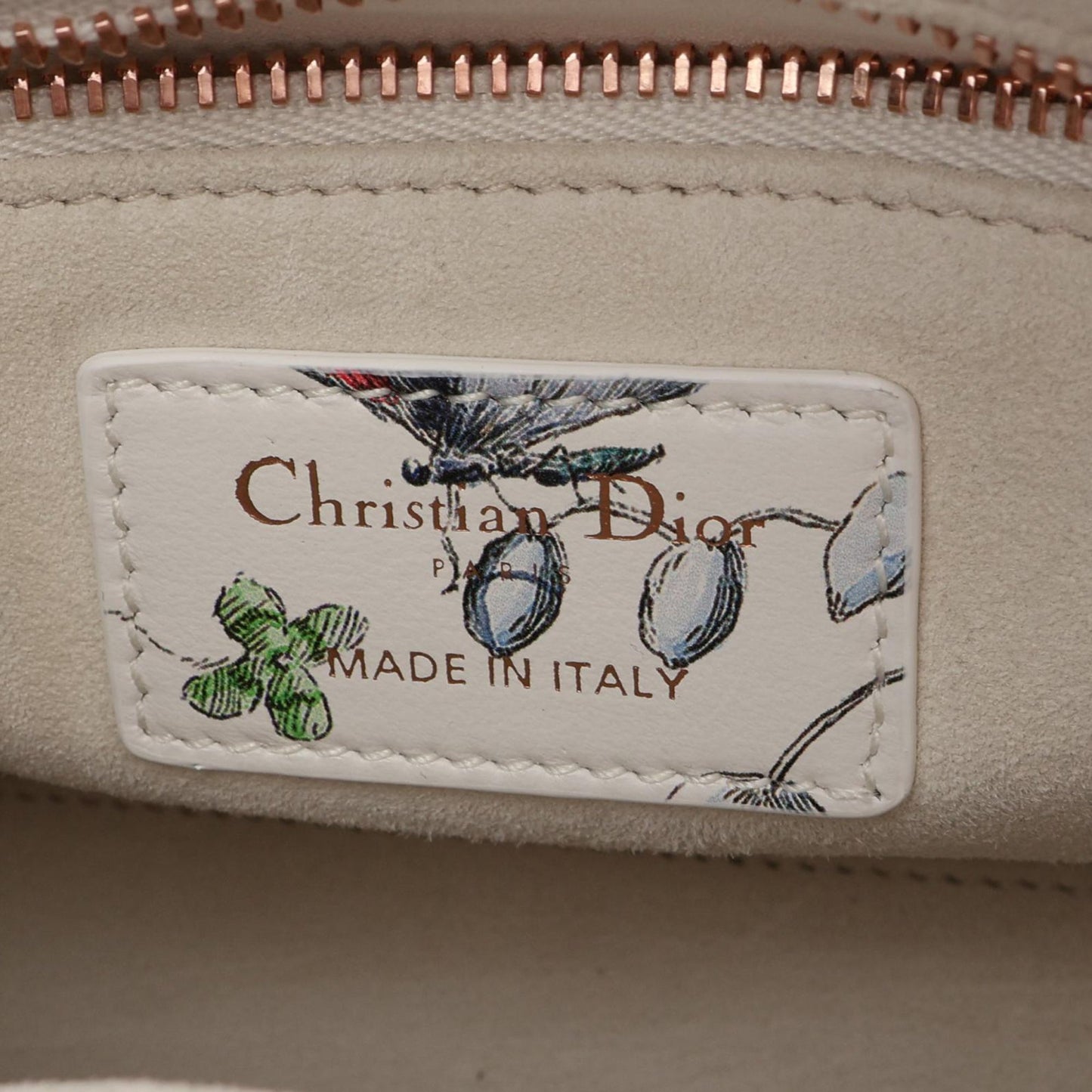Dior Small Calfskin Florilegio My ABCDior Lady Dior
