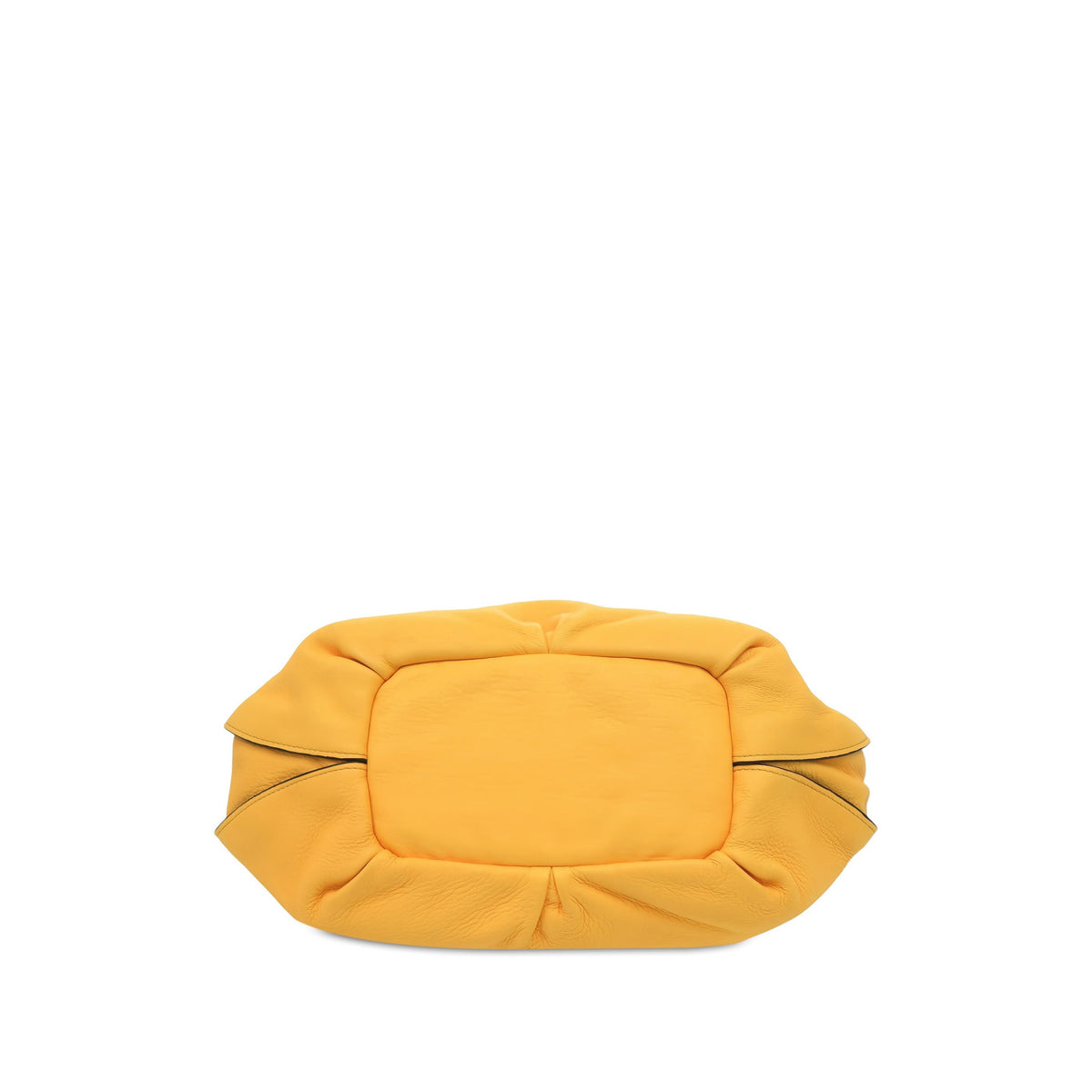 Celine Leather Bittersweet Hobo — Yellow