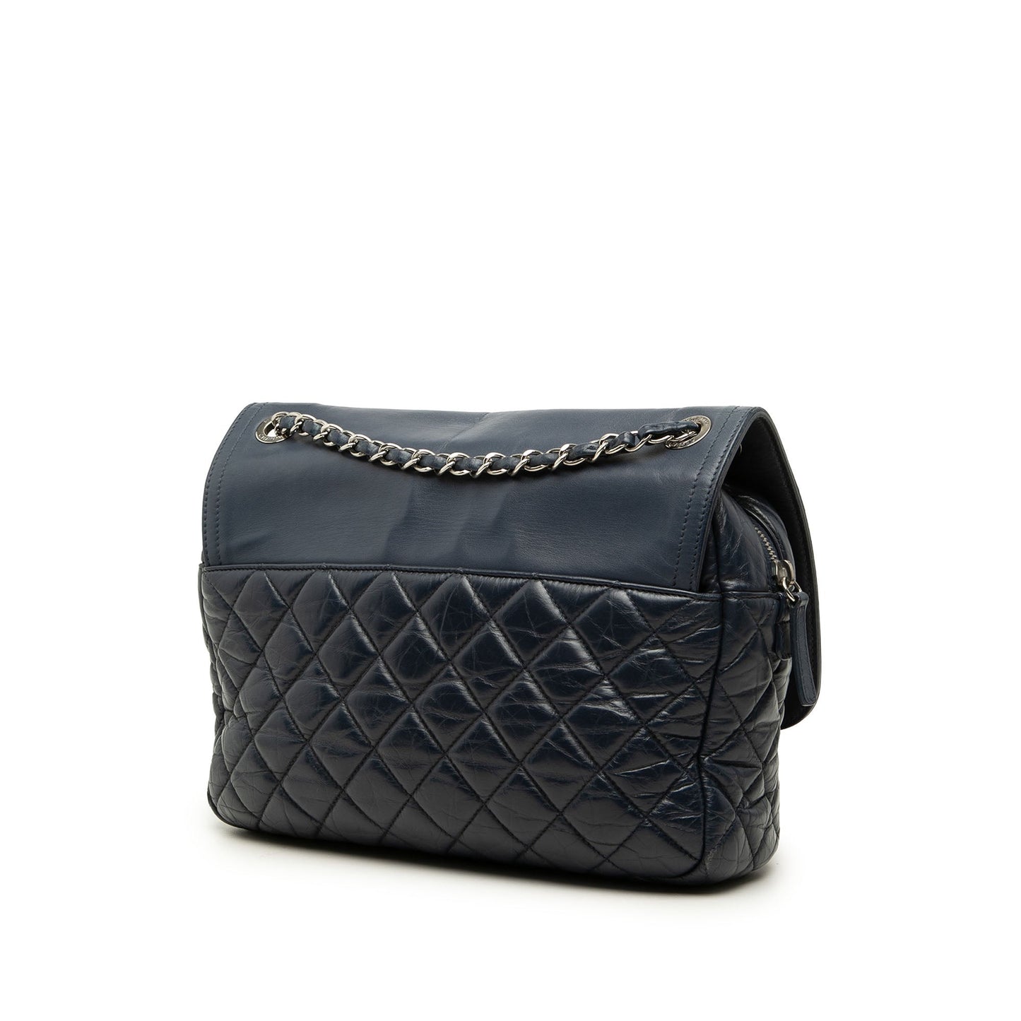 Chanel Quilted Calfskin Easy Zip Flap