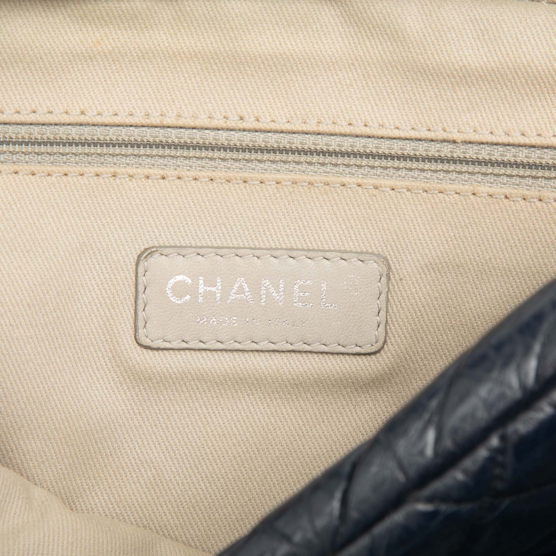 Chanel Quilted Calfskin Easy Zip Flap