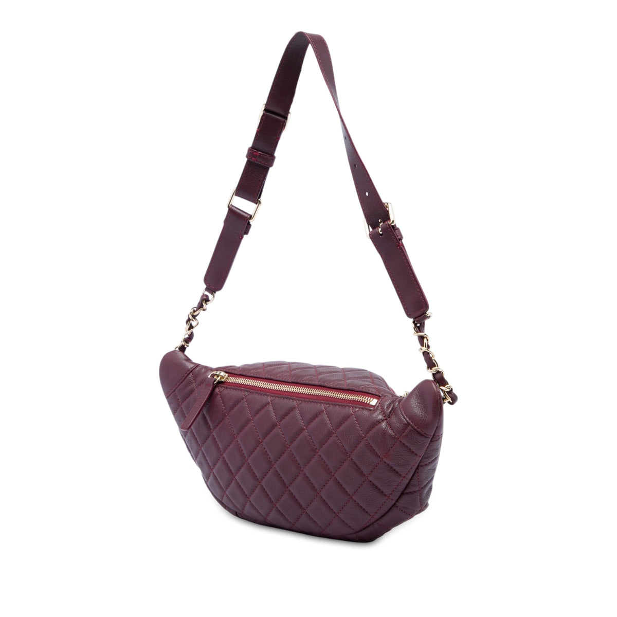 Chanel Quilted Calfskin Banane Waist Bag