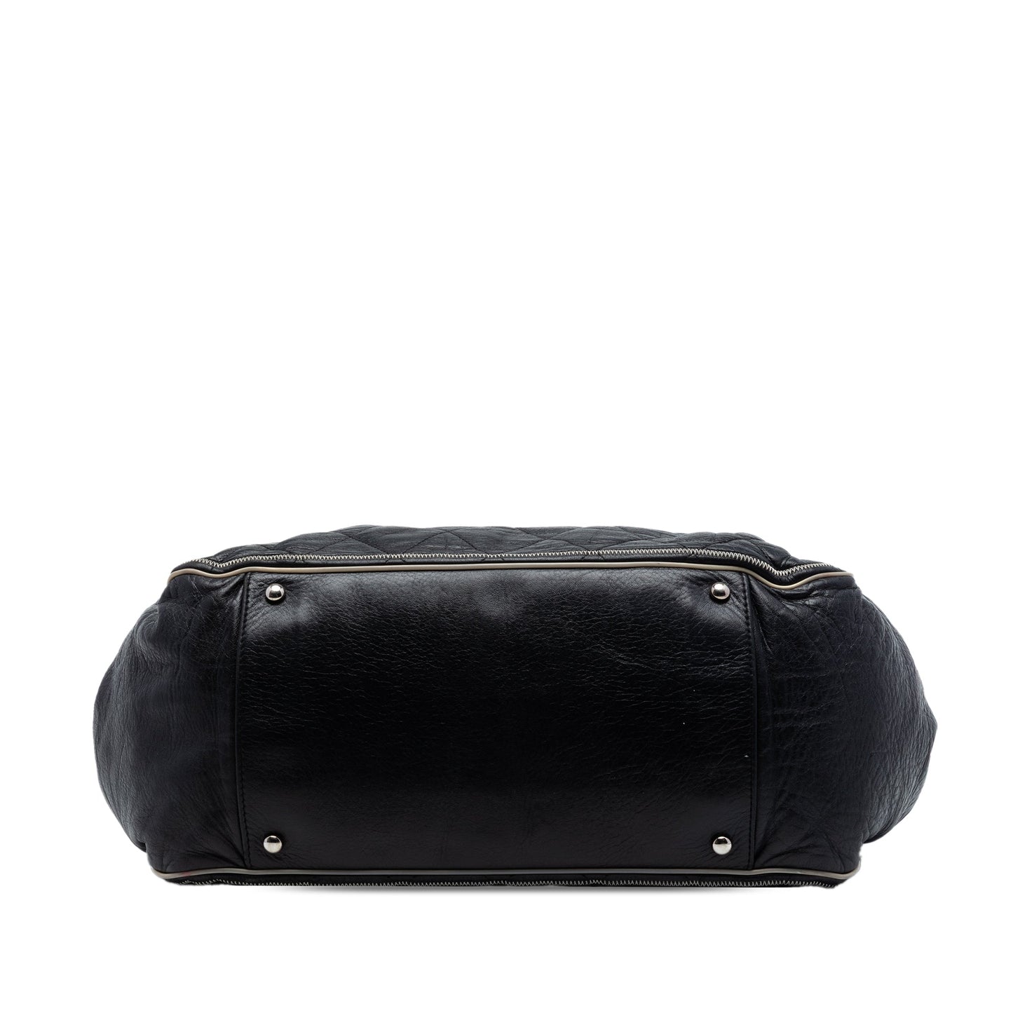 Chanel Quilted Lambskin East West Mademoiselle Accordion Flap